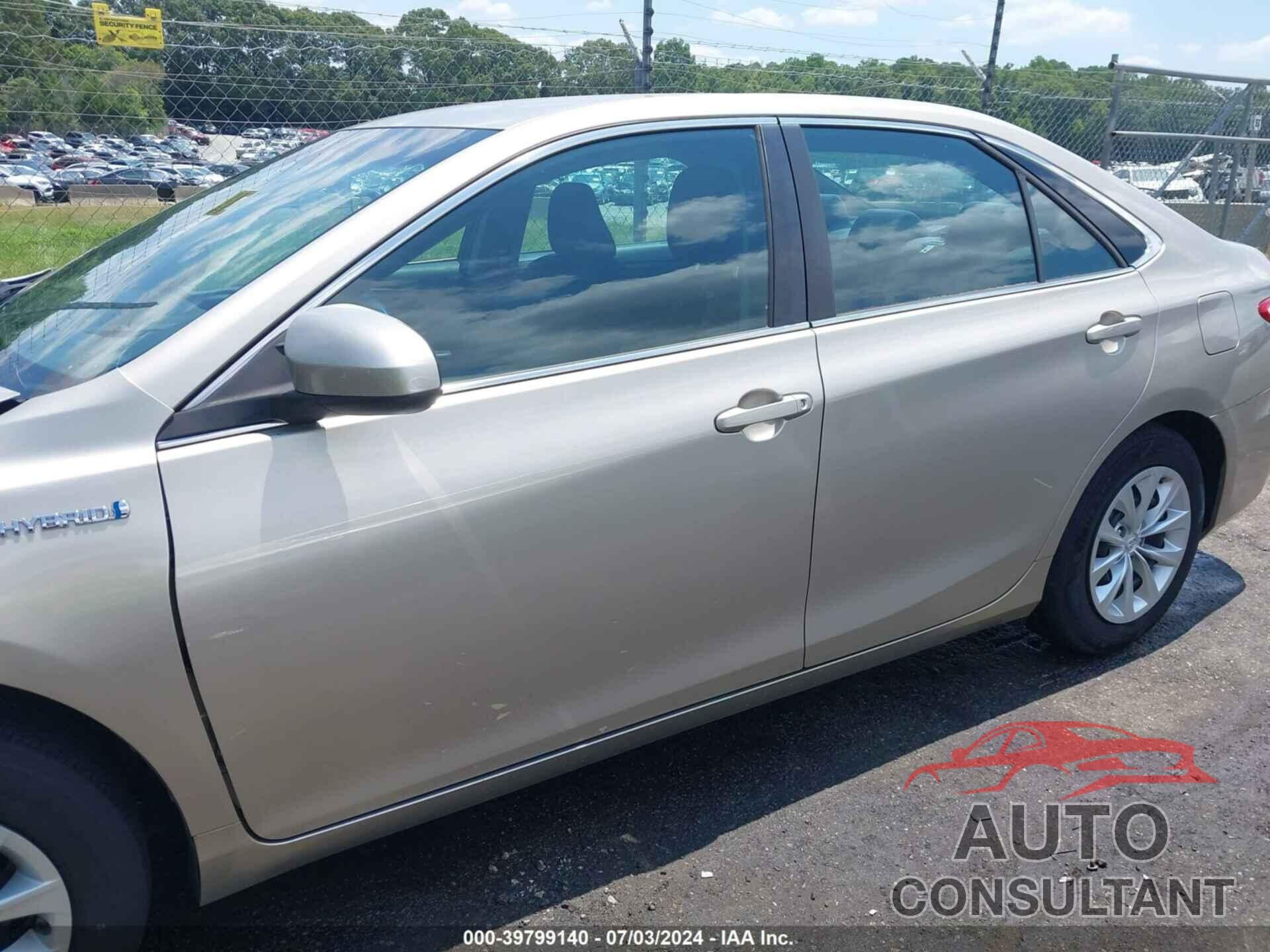 TOYOTA CAMRY HYBRID 2016 - 4T1BD1FK2GU199305