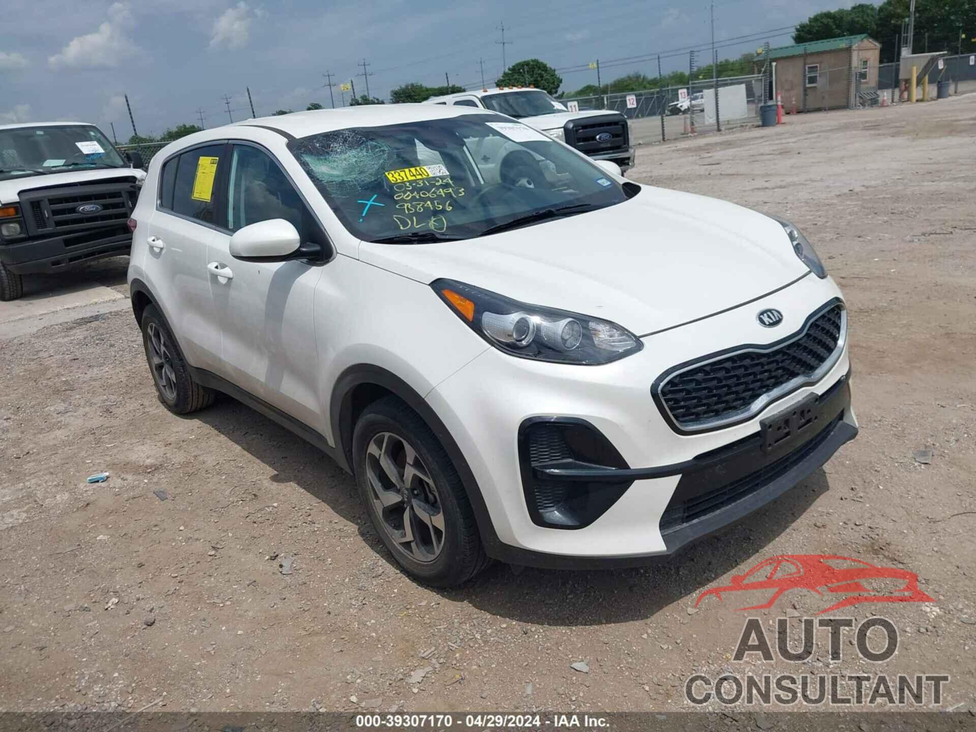 KIA SPORTAGE 2021 - KNDPM3AC5M7938456