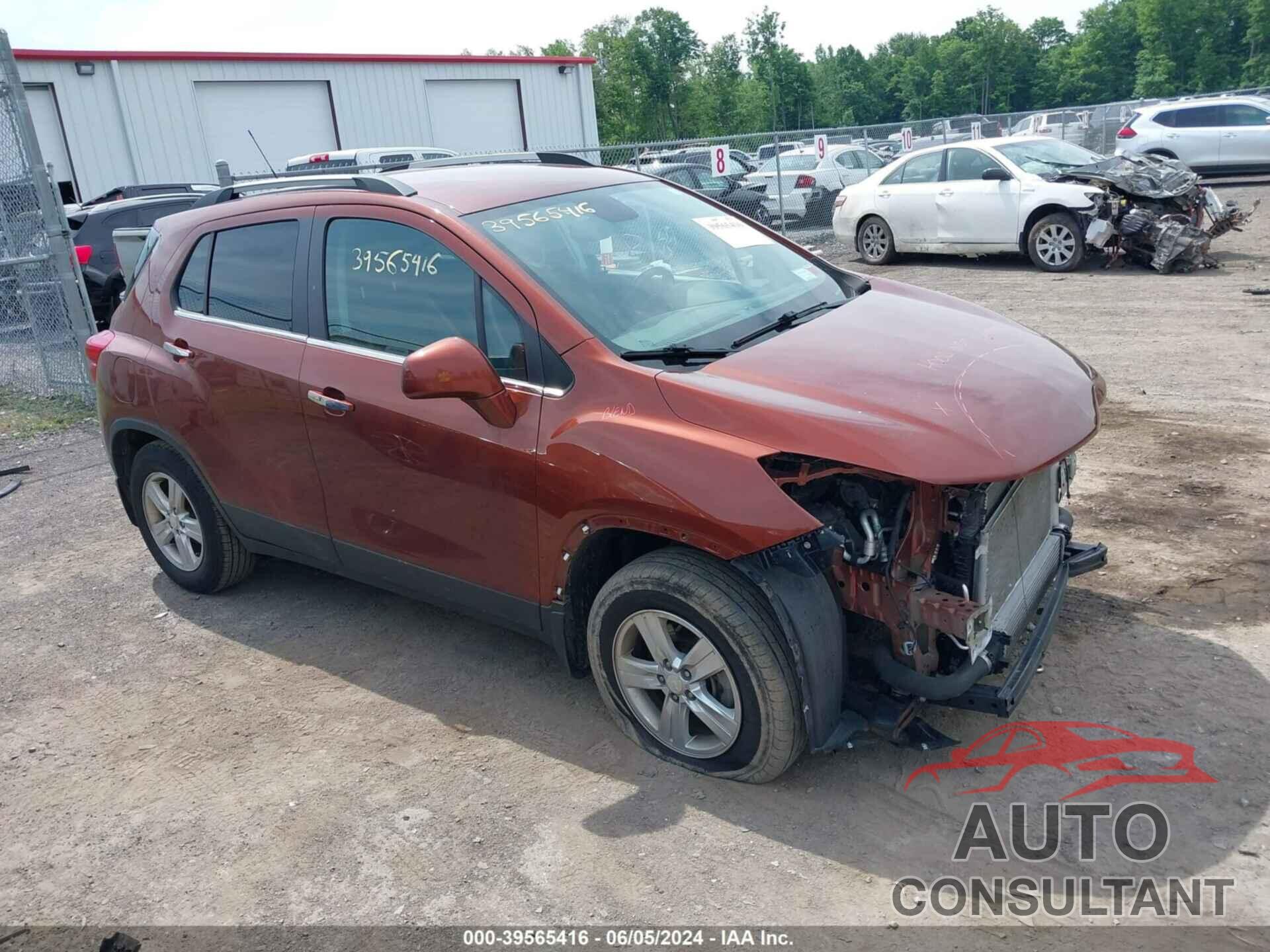 CHEVROLET TRAX 2019 - 3GNCJPSB2KL256297