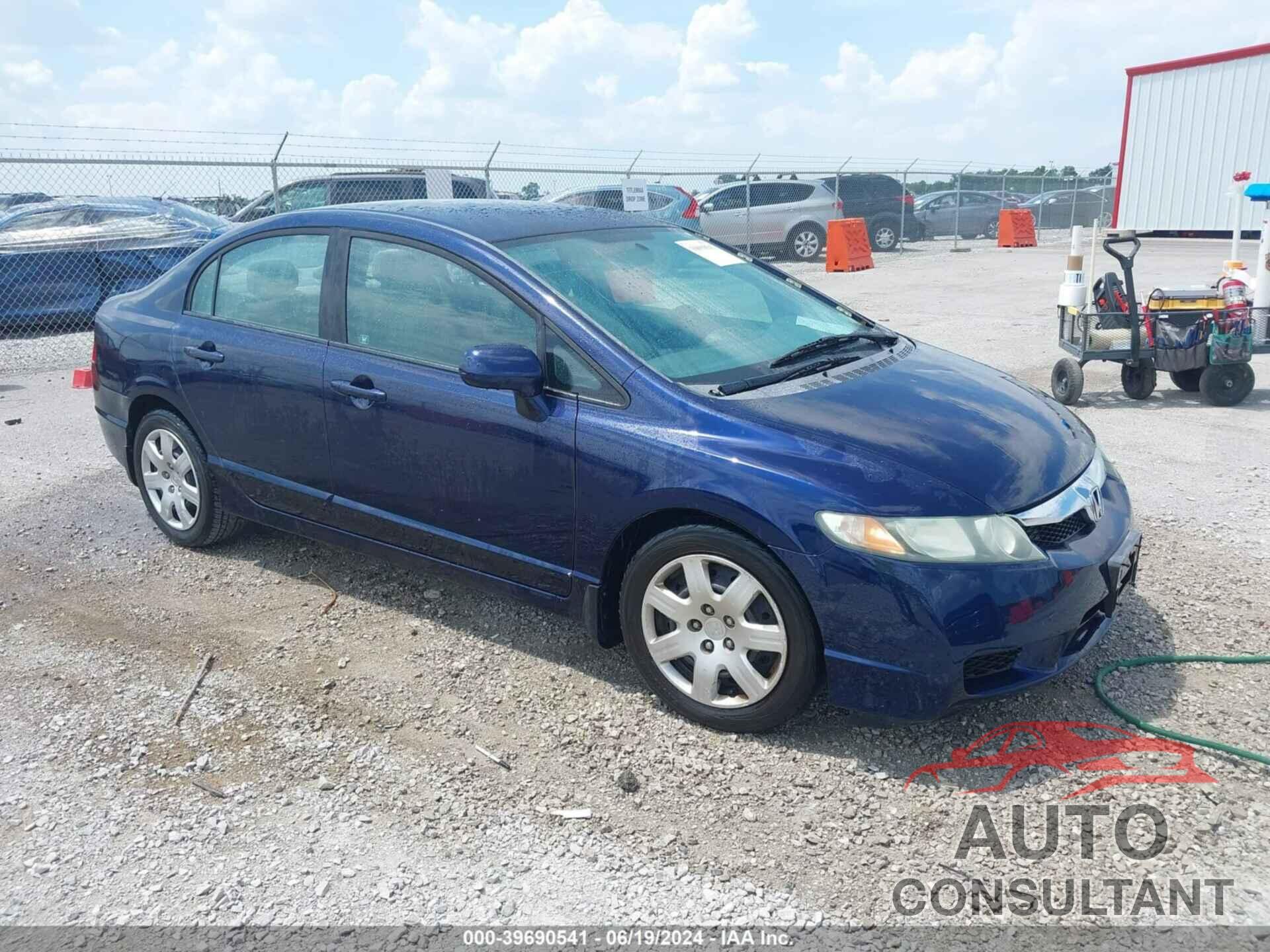 HONDA CIVIC 2009 - 19XFA16559E032253