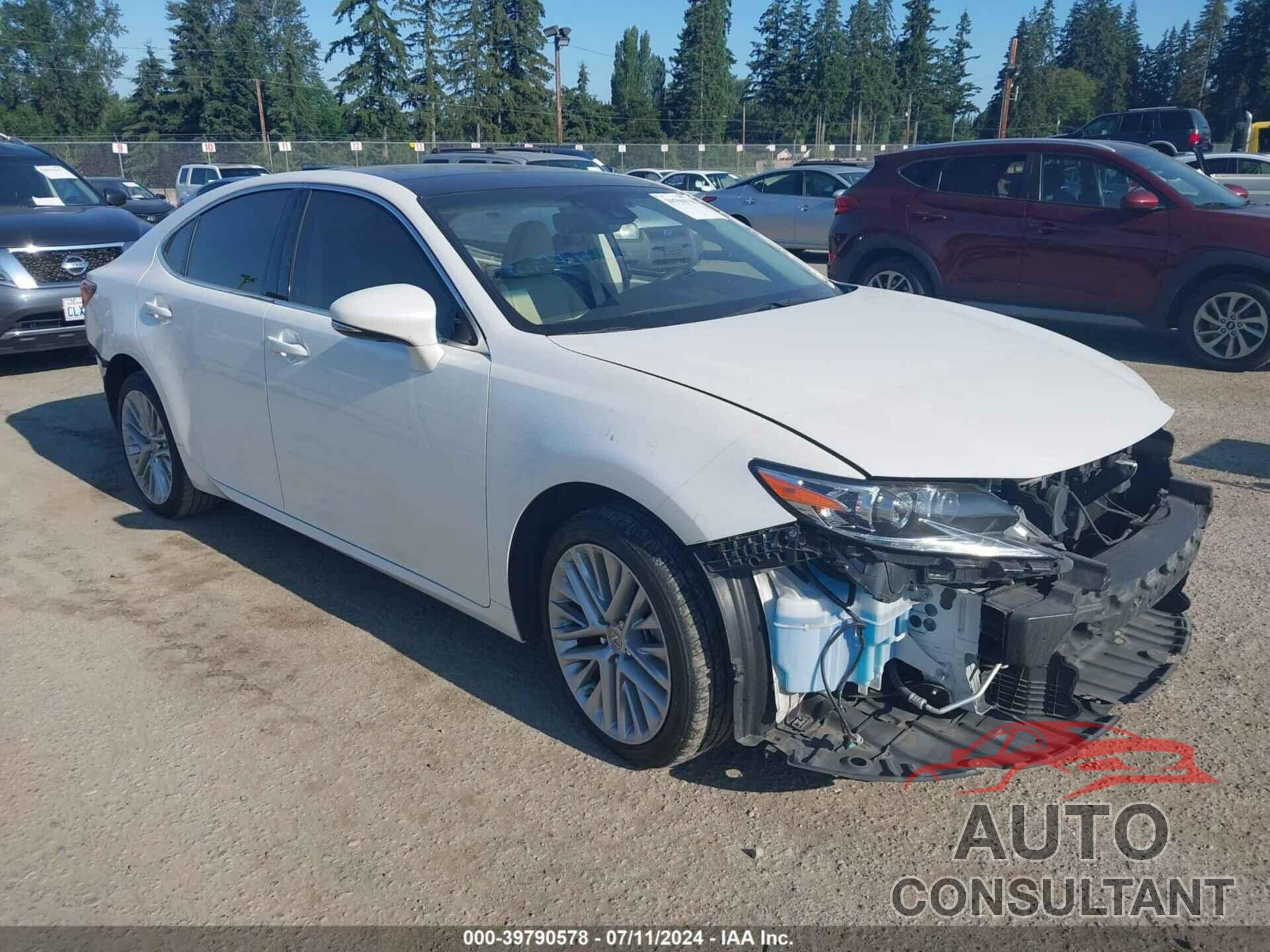 LEXUS ES 350 2017 - 58ABK1GGXHU062512