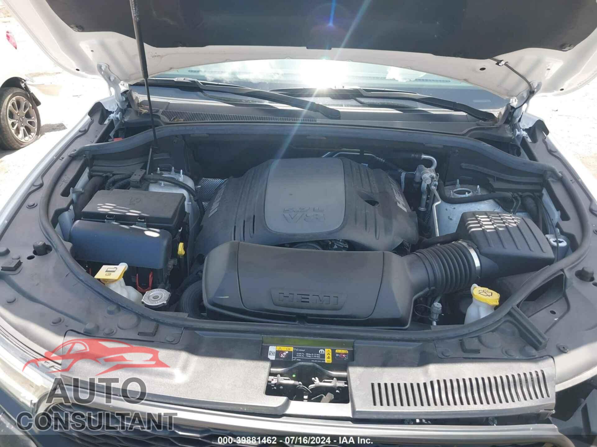 DODGE DURANGO 2022 - 1C4SDHCT3NC192151
