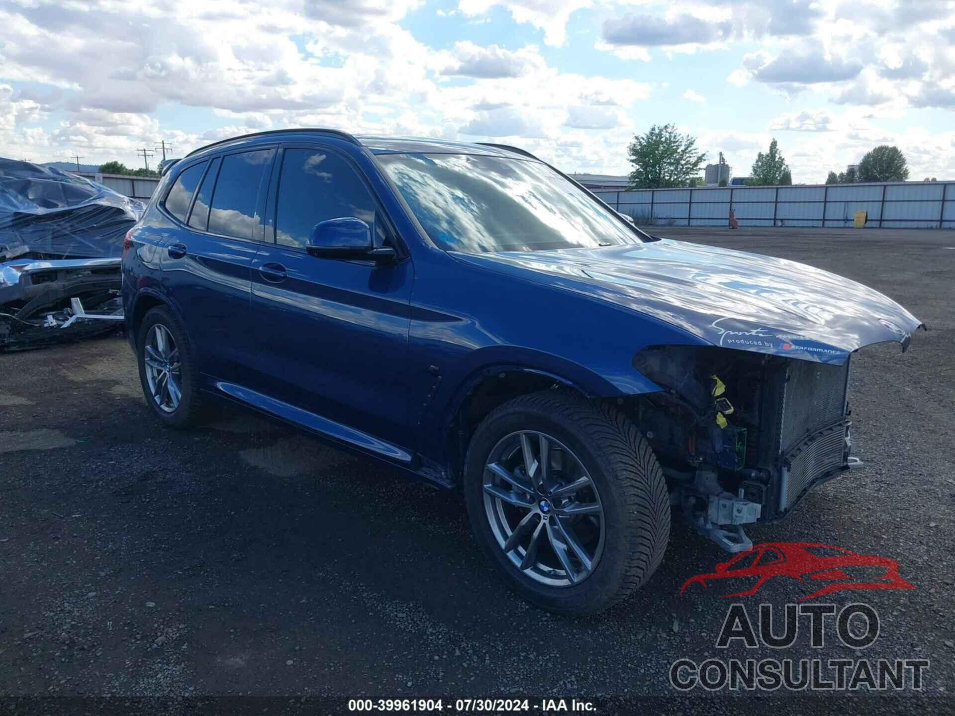 BMW X3 2021 - 5UXTY5C01M9G39764