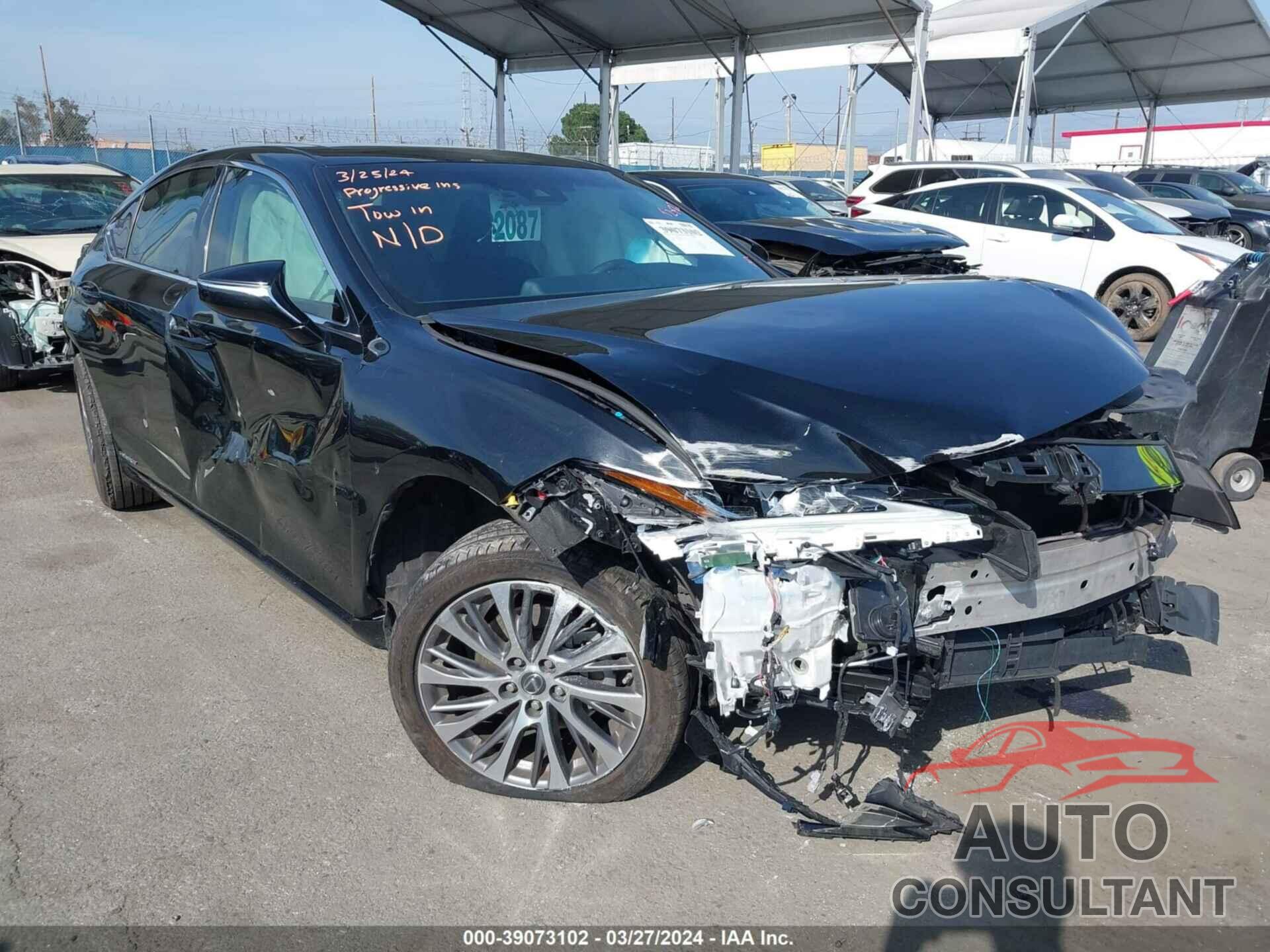 LEXUS ES 300H 2019 - 58AB21B14KU001456