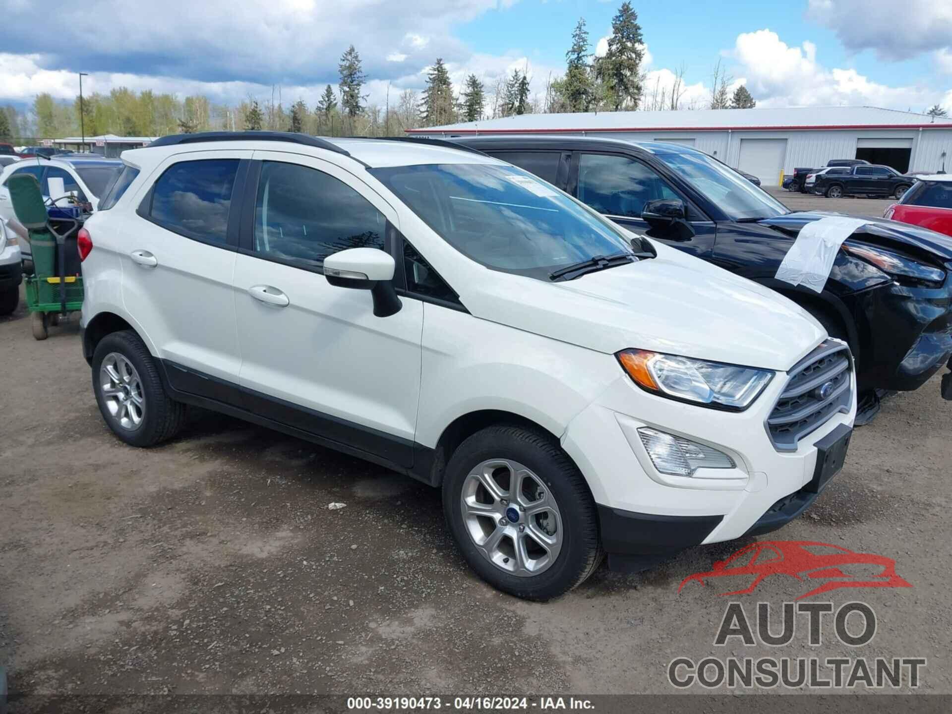 FORD ECOSPORT 2021 - MAJ6S3GL0MC409437