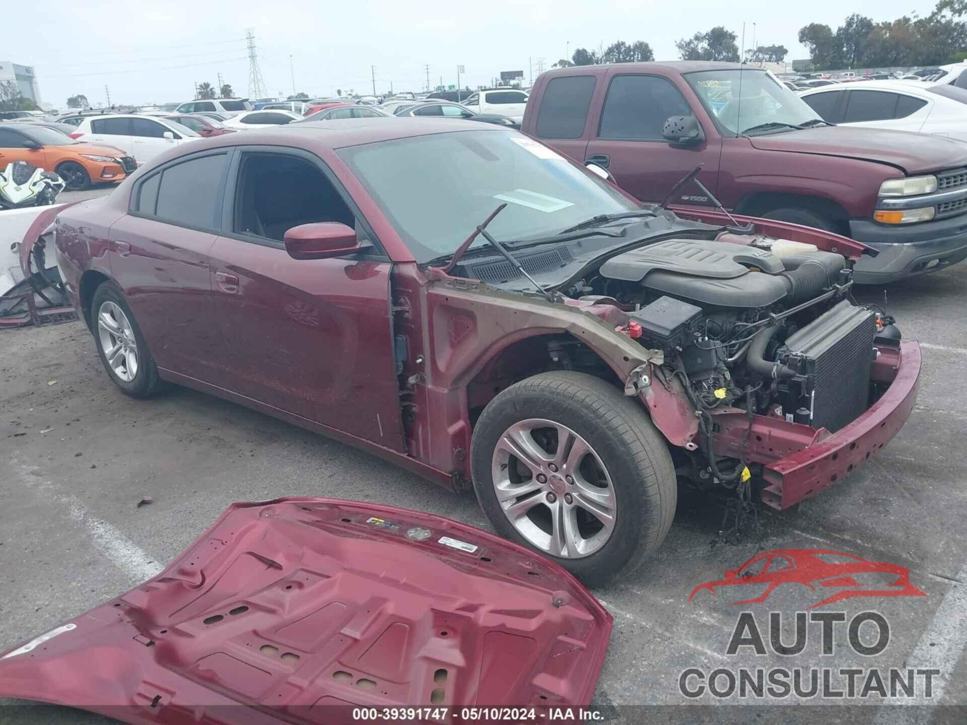 DODGE CHARGER 2019 - 2C3CDXBG8KH674503