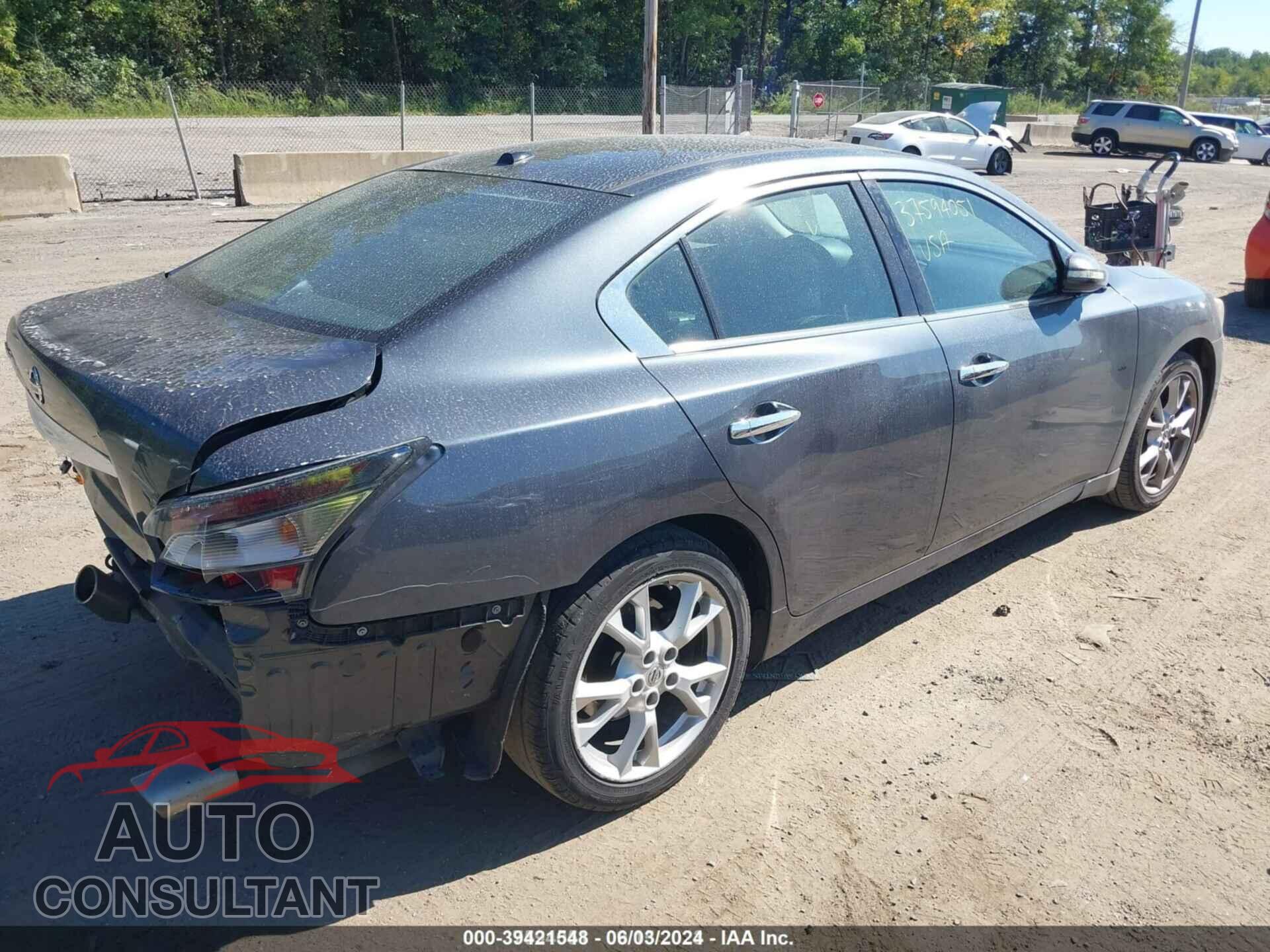 NISSAN MAXIMA 2013 - 1N4AA5AP4DC811966
