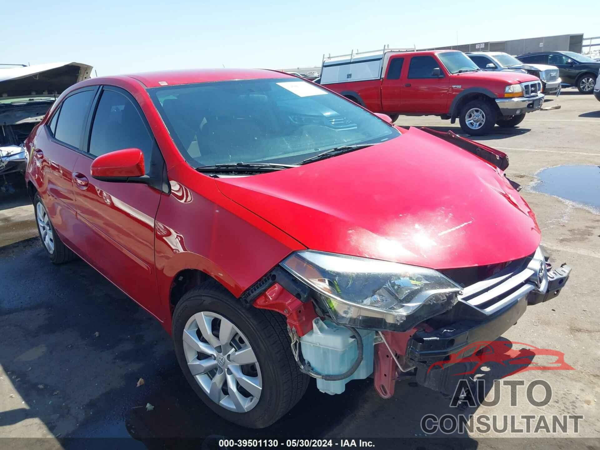 TOYOTA COROLLA 2016 - 2T1BURHEXGC547553