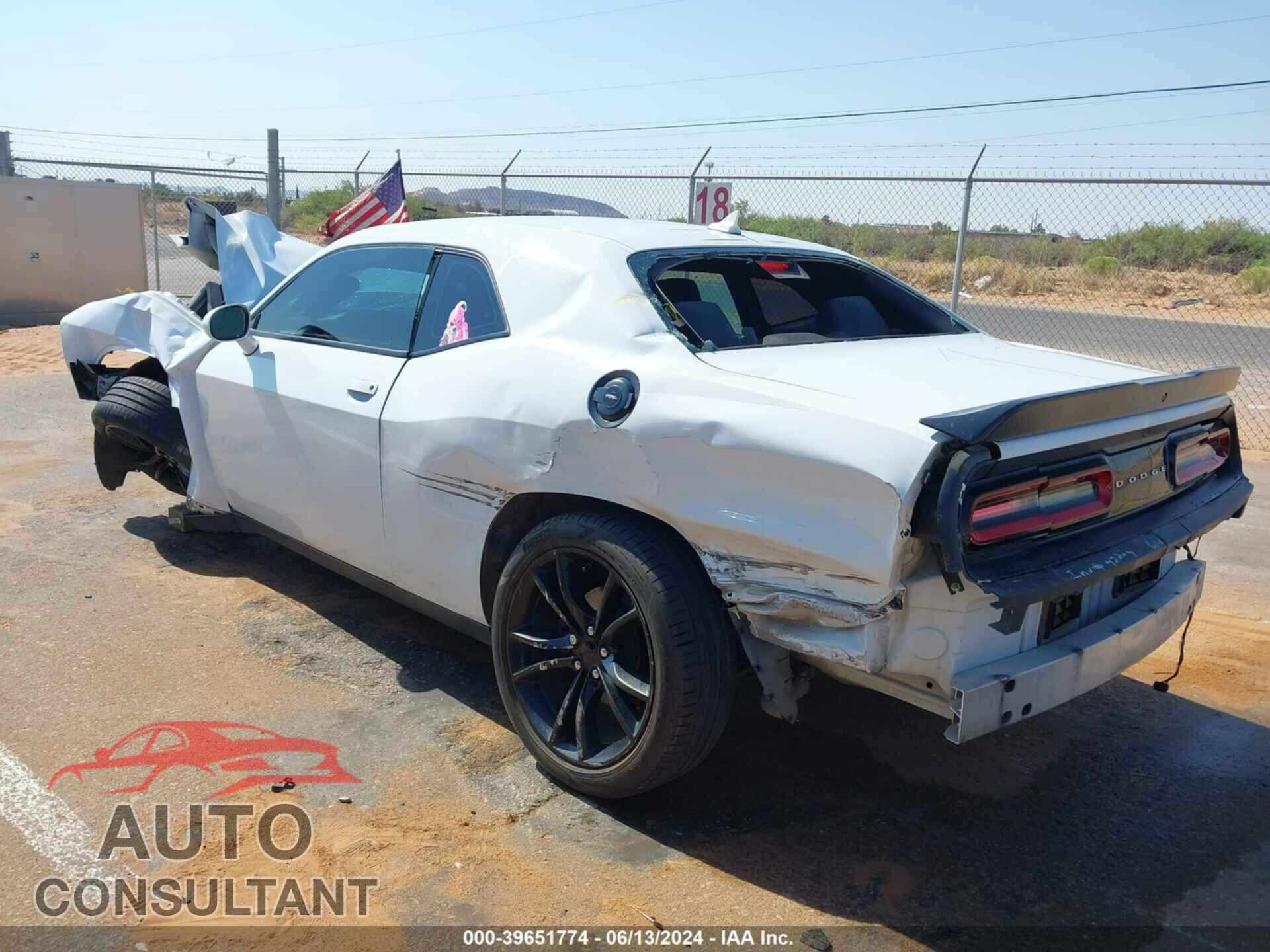 DODGE CHALLENGER 2016 - 2C3CDZAG3GH264874