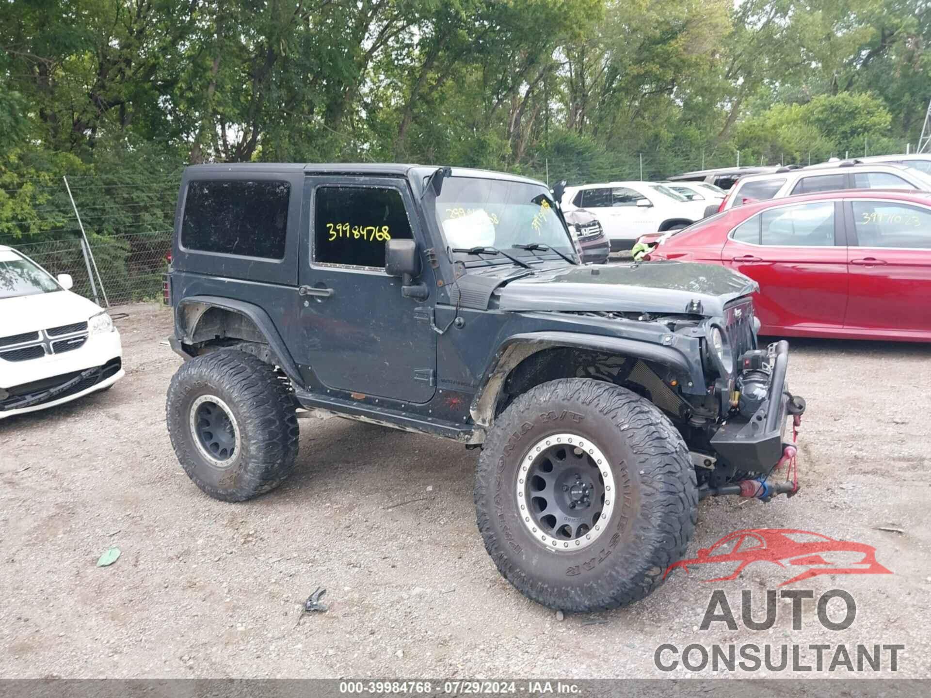 JEEP WRANGLER 2016 - 1C4AJWAG1GL227707