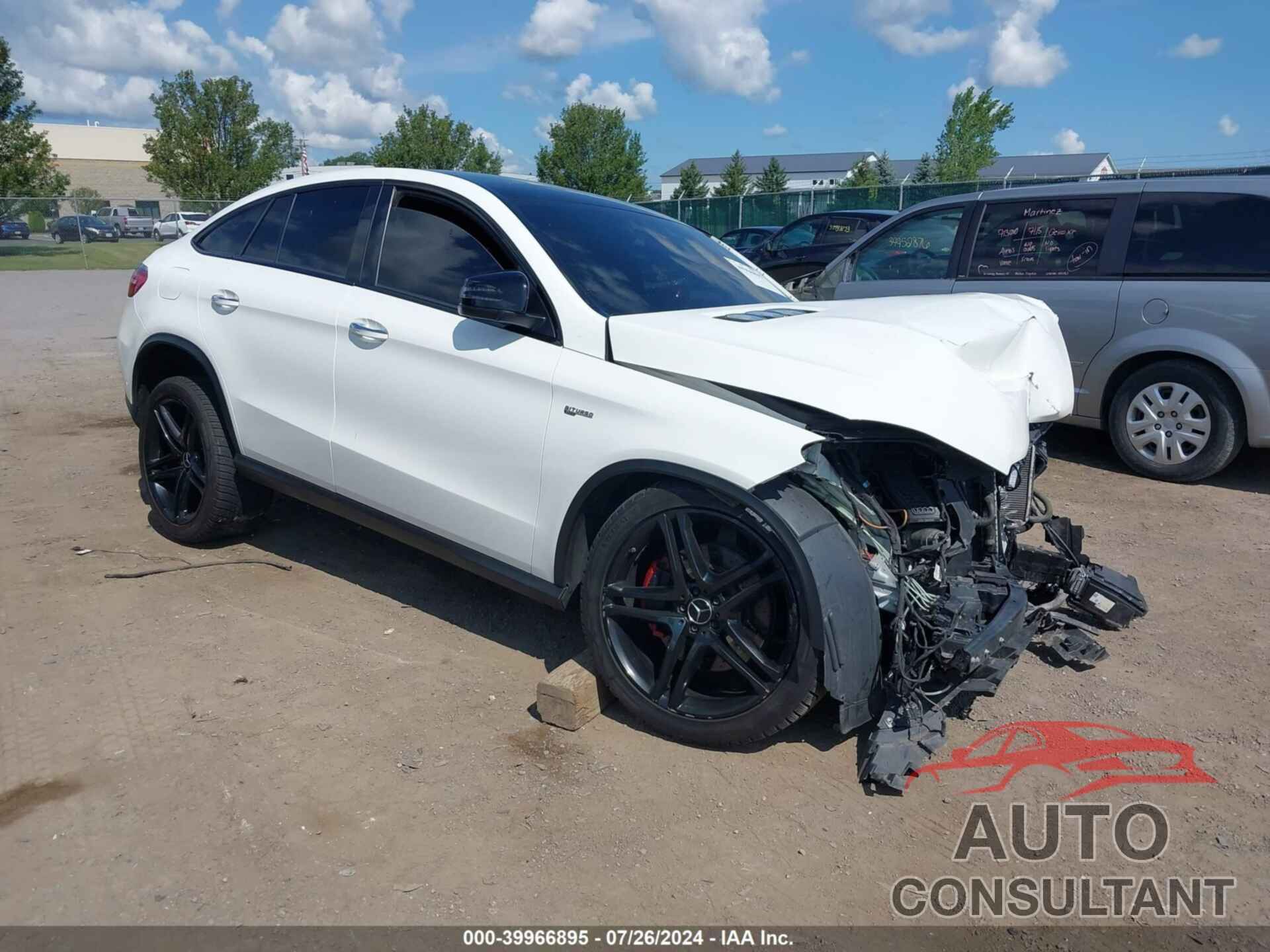 MERCEDES-BENZ AMG GLE 43 COUPE 2019 - 4JGED6EBXKA137964