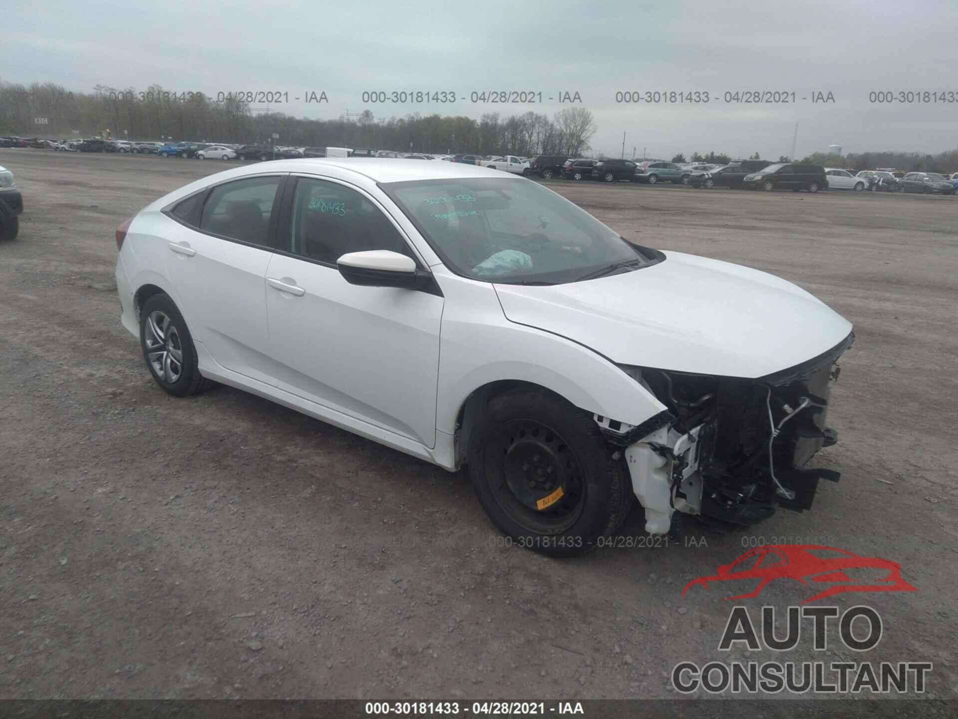 HONDA CIVIC SEDAN 2017 - 19XFC2F50HE219222