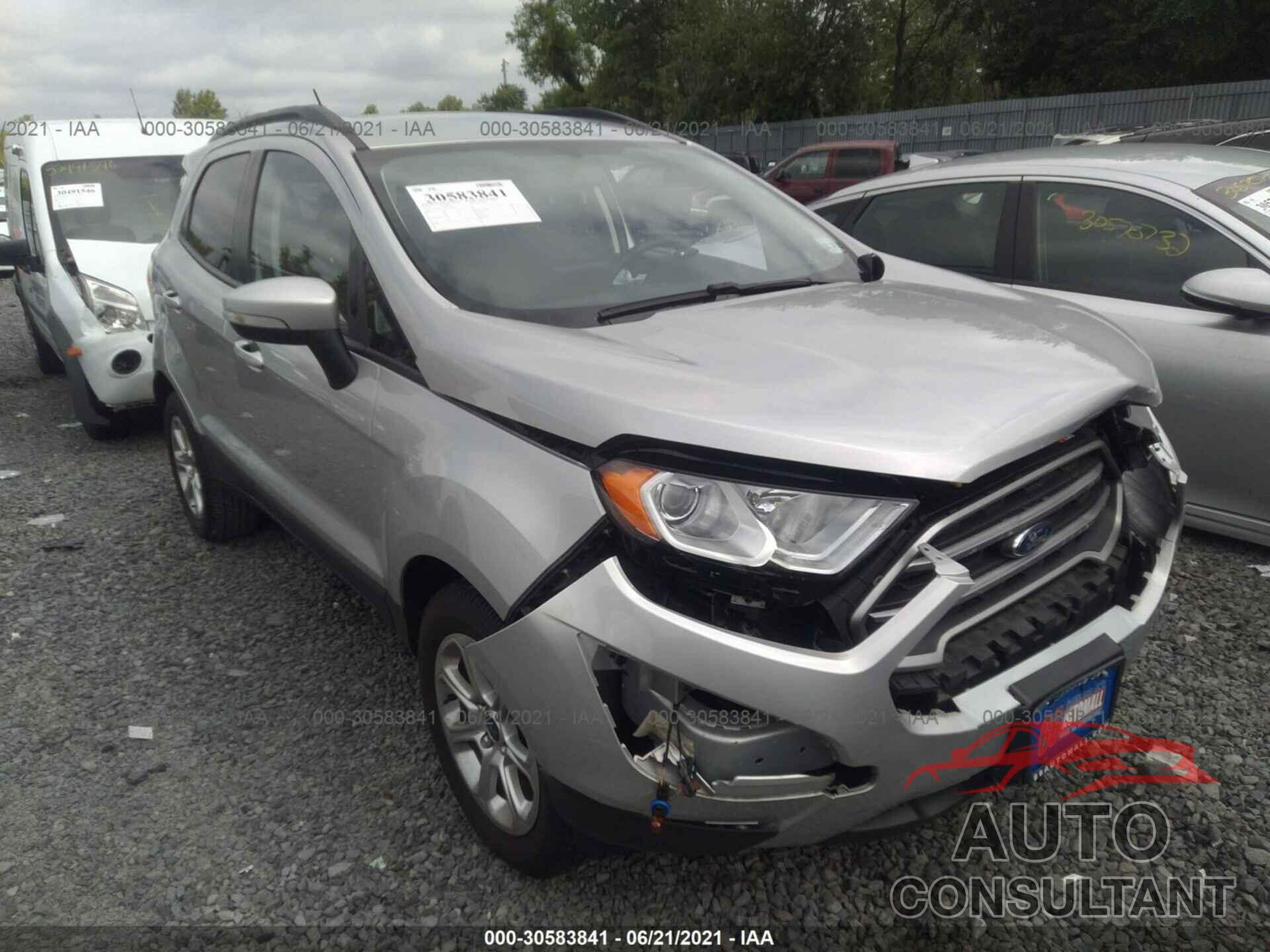 FORD ECOSPORT 2019 - MAJ3S2GE5KC306946