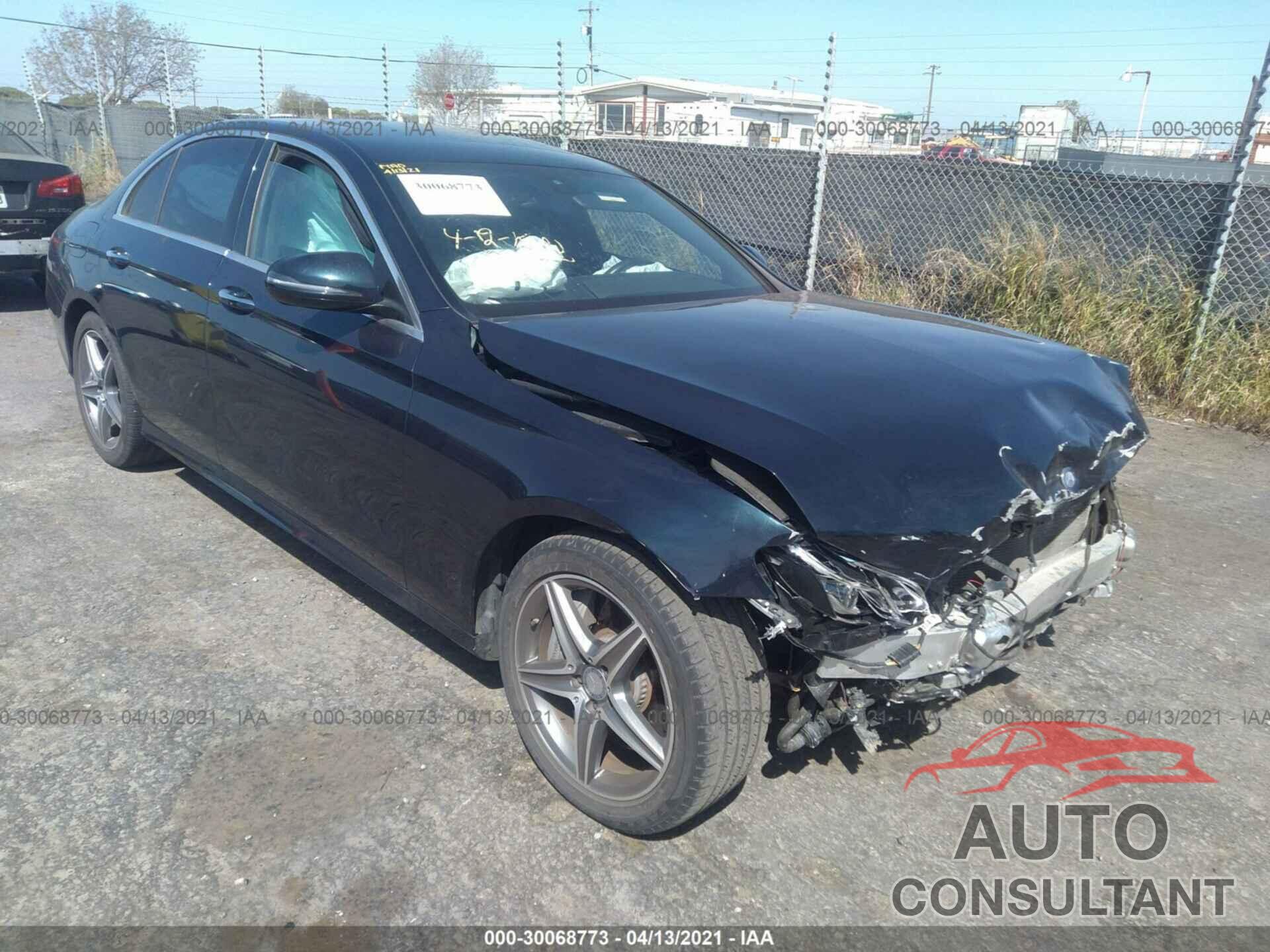 MERCEDES-BENZ E-CLASS 2017 - WDDZF4JB5HA008538