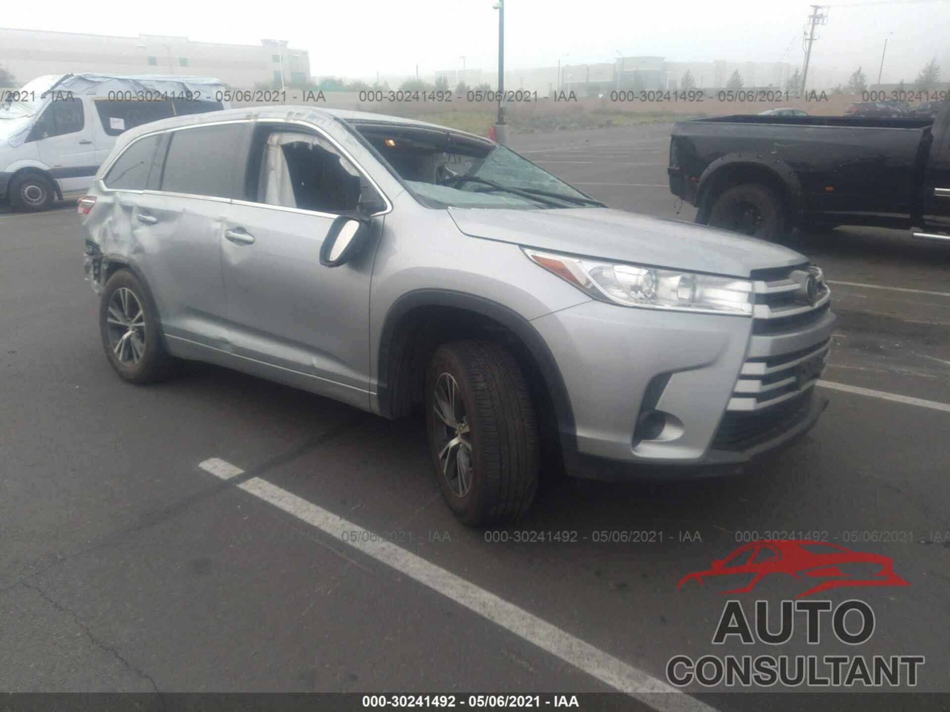 TOYOTA HIGHLANDER 2017 - 5TDZZRFH6HS219990