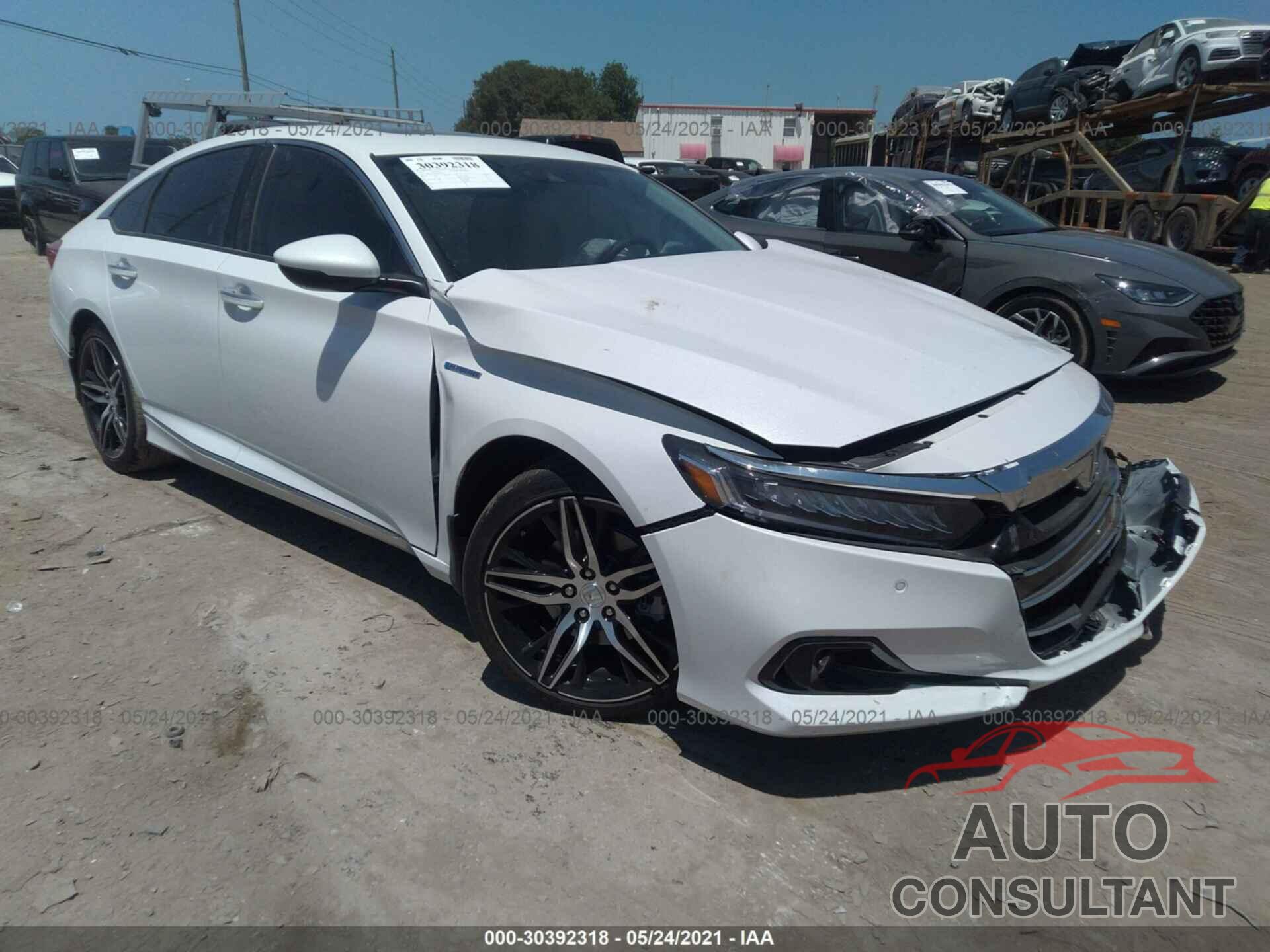 HONDA ACCORD HYBRID 2021 - 1HGCV3F96MA006389