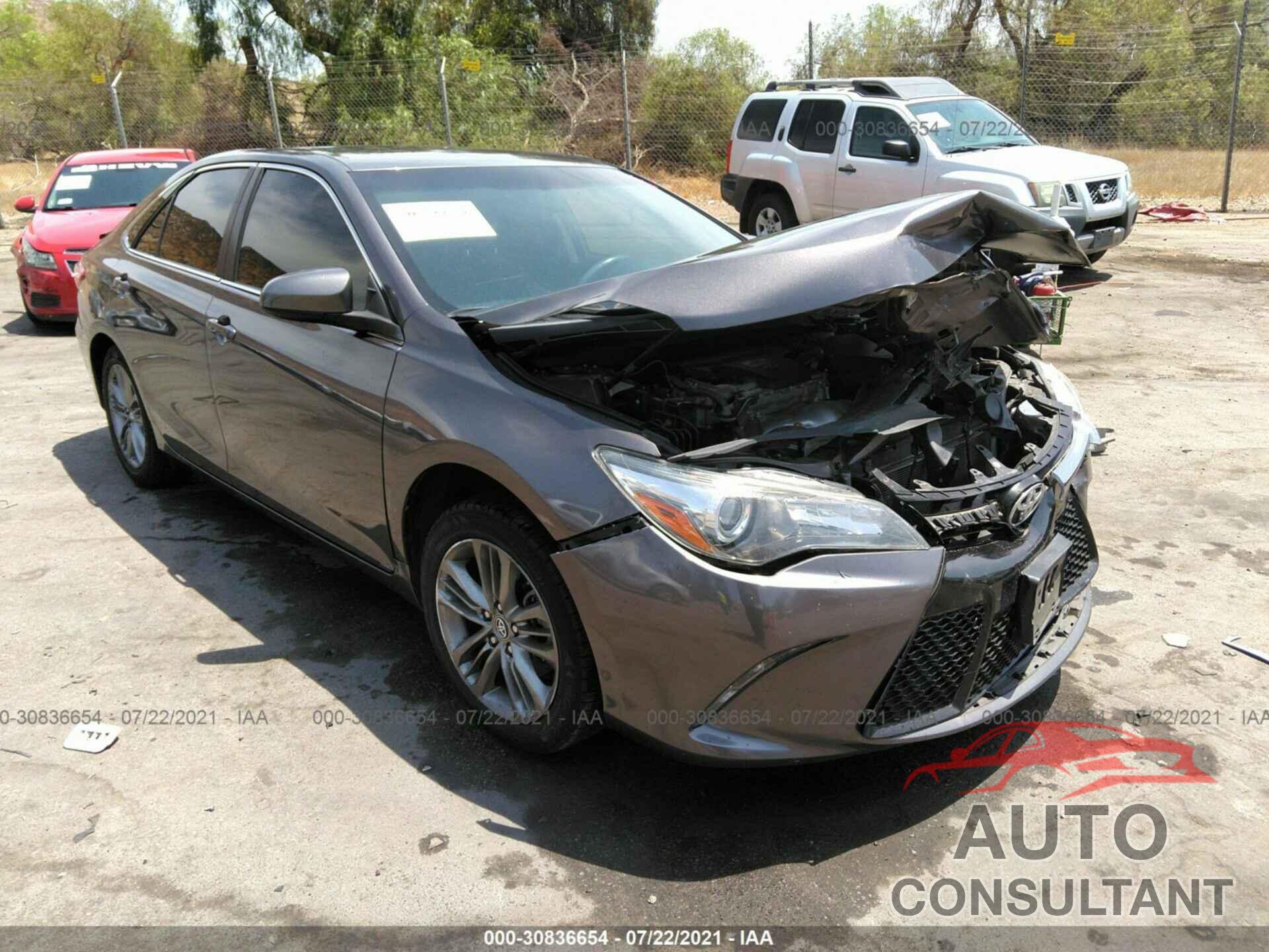 TOYOTA CAMRY 2017 - 4T1BF1FK0HU340867