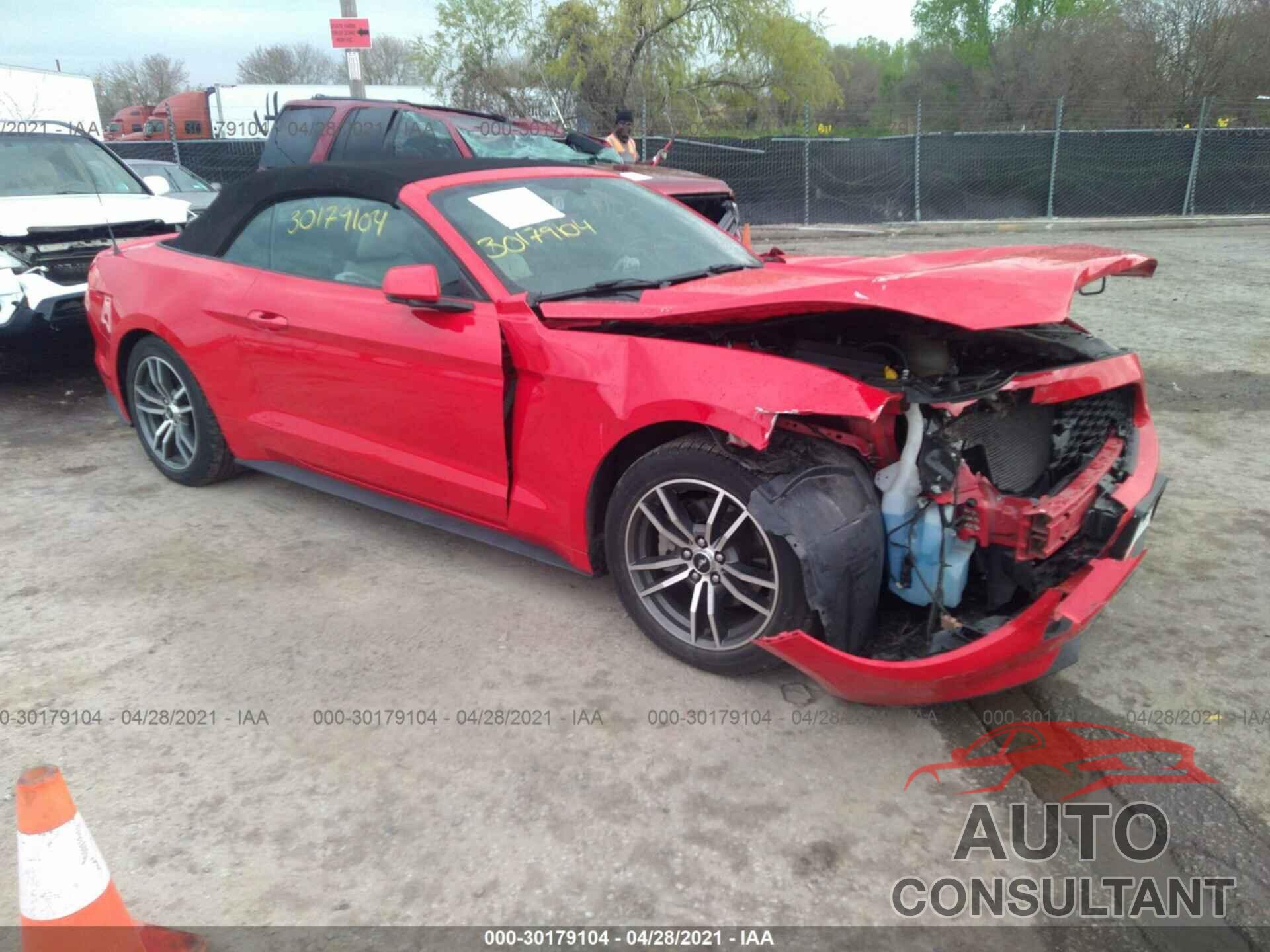 FORD MUSTANG 2017 - 1FATP8UH6H5324159