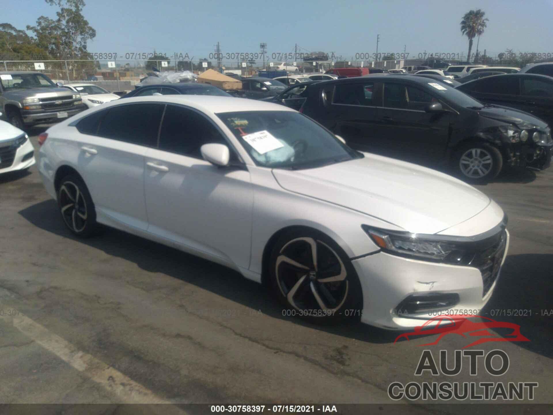 HONDA ACCORD SEDAN 2019 - 1HGCV1F33KA124770