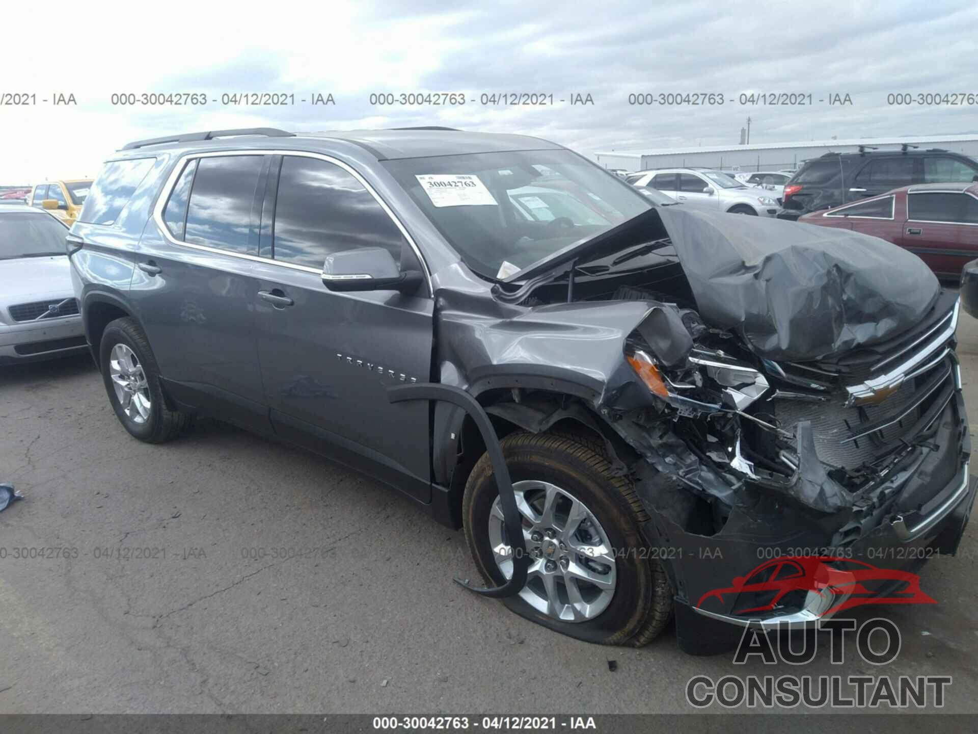 CHEVROLET TRAVERSE 2021 - 1GNEVGKW6MJ139073