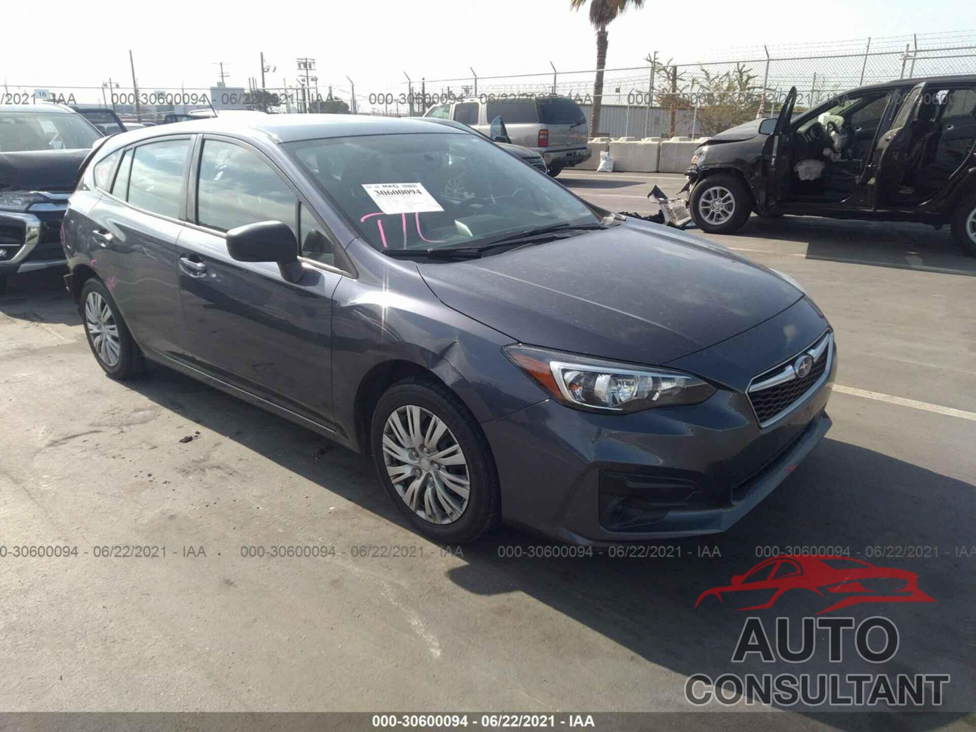 SUBARU IMPREZA 2017 - 4S3GTAA61H1724235