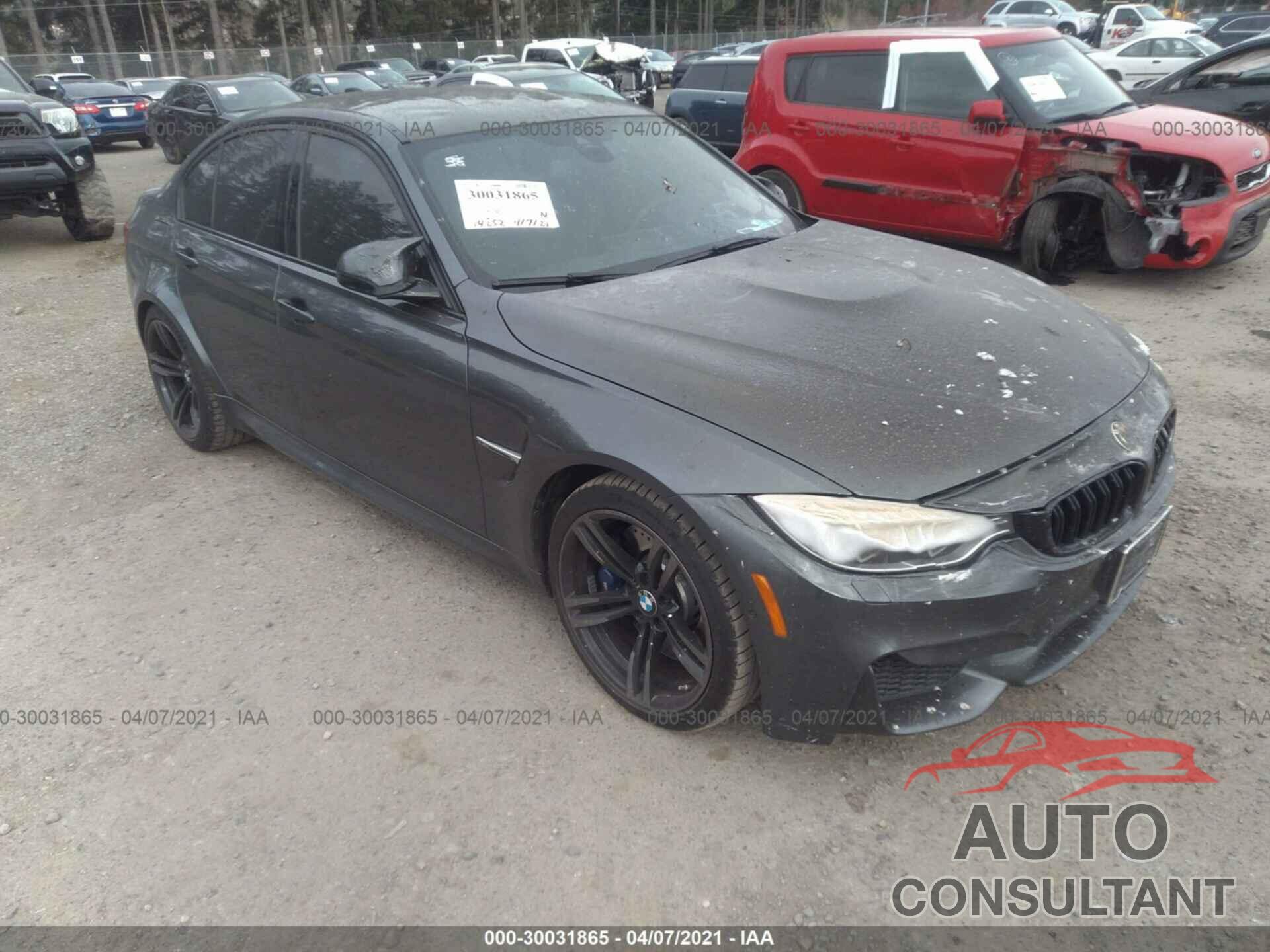 BMW M3 2016 - WBS8M9C50G5E68015