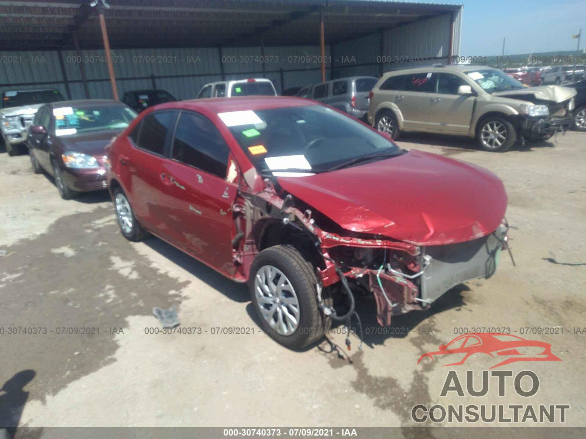 TOYOTA COROLLA 2018 - 5YFBURHE0JP795771