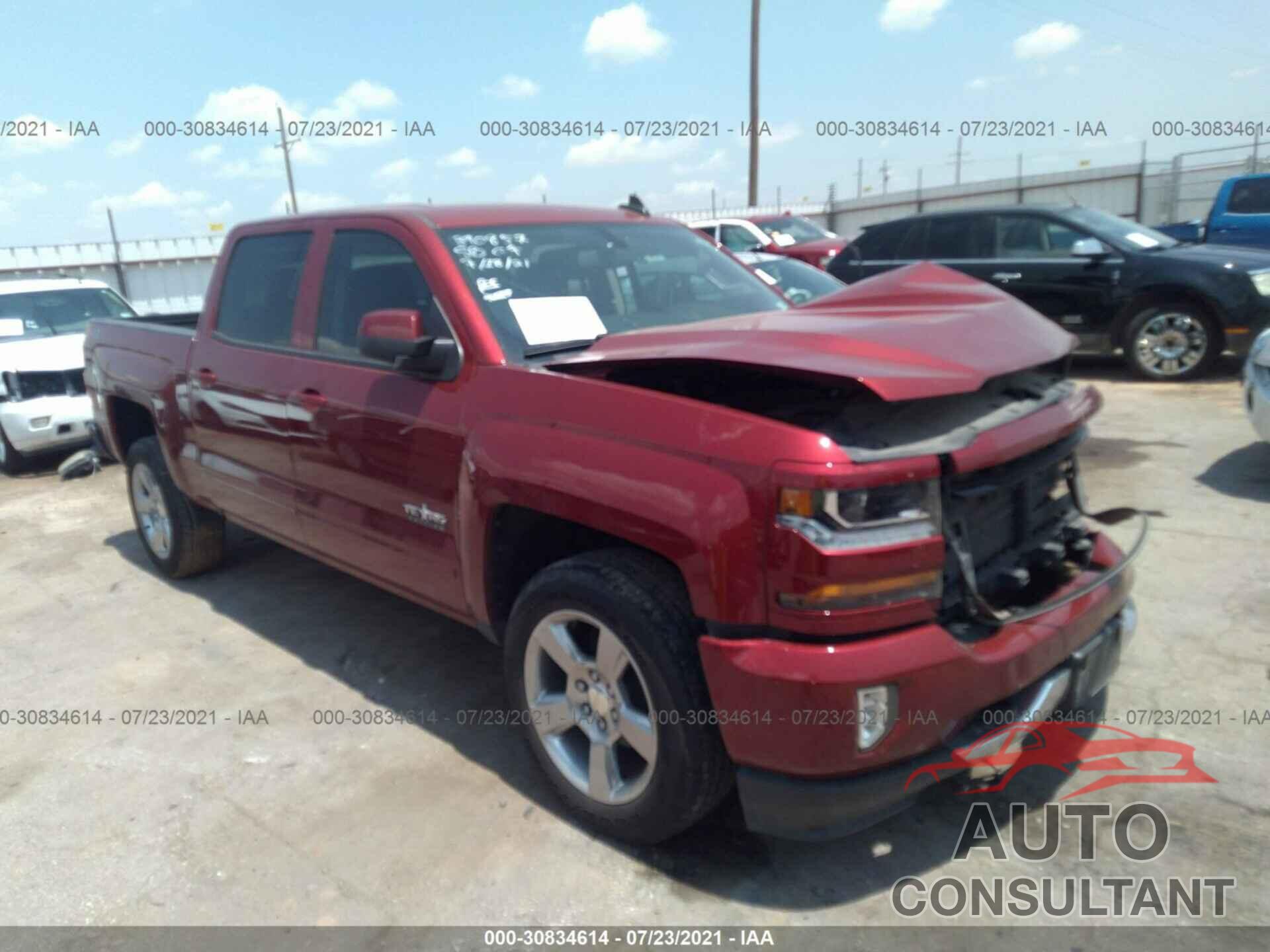 CHEVROLET SILVERADO 1500 2018 - 3GCUKREC1JG463863