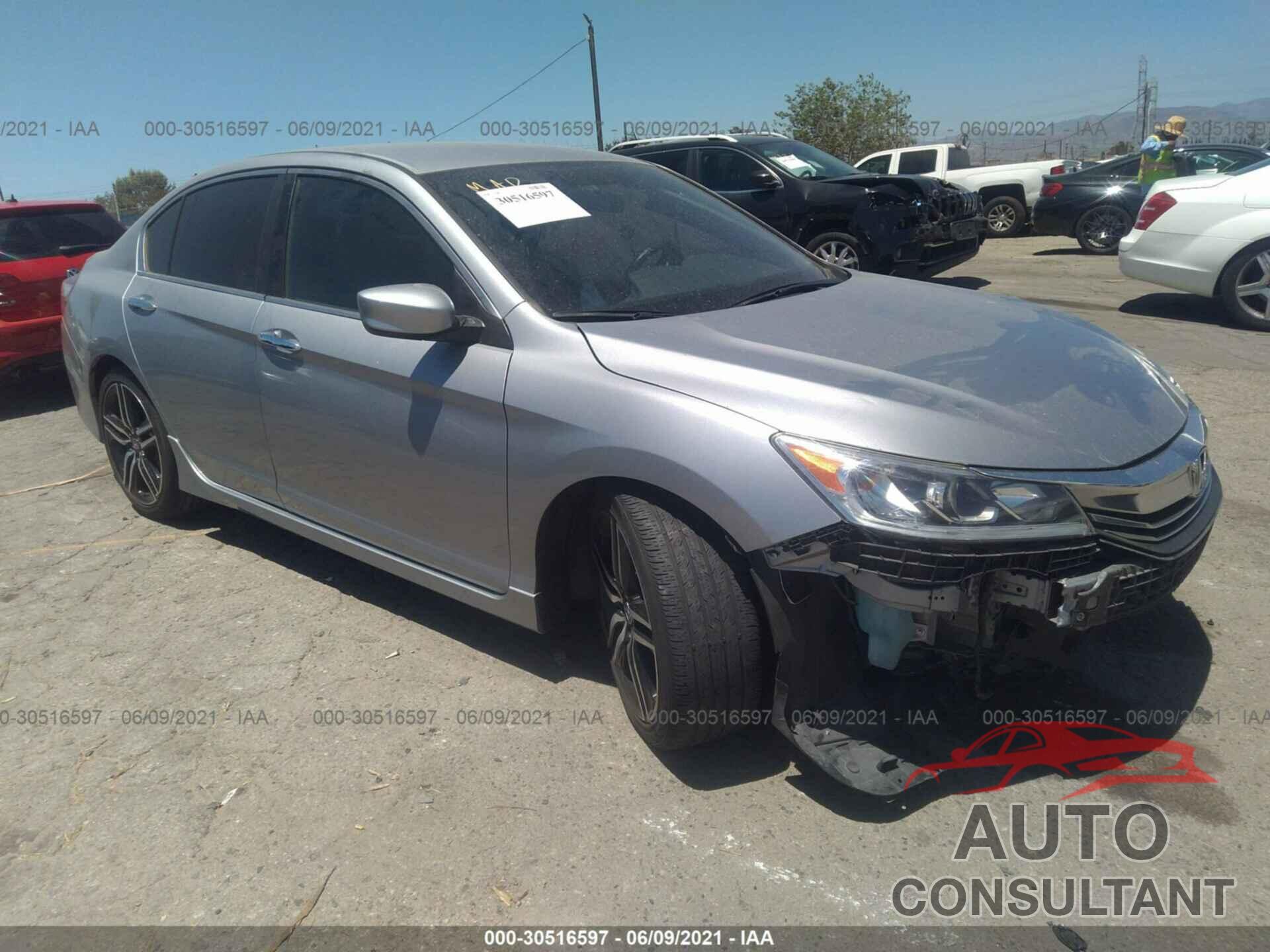 HONDA ACCORD SEDAN 2017 - 1HGCR2F5XHA306213