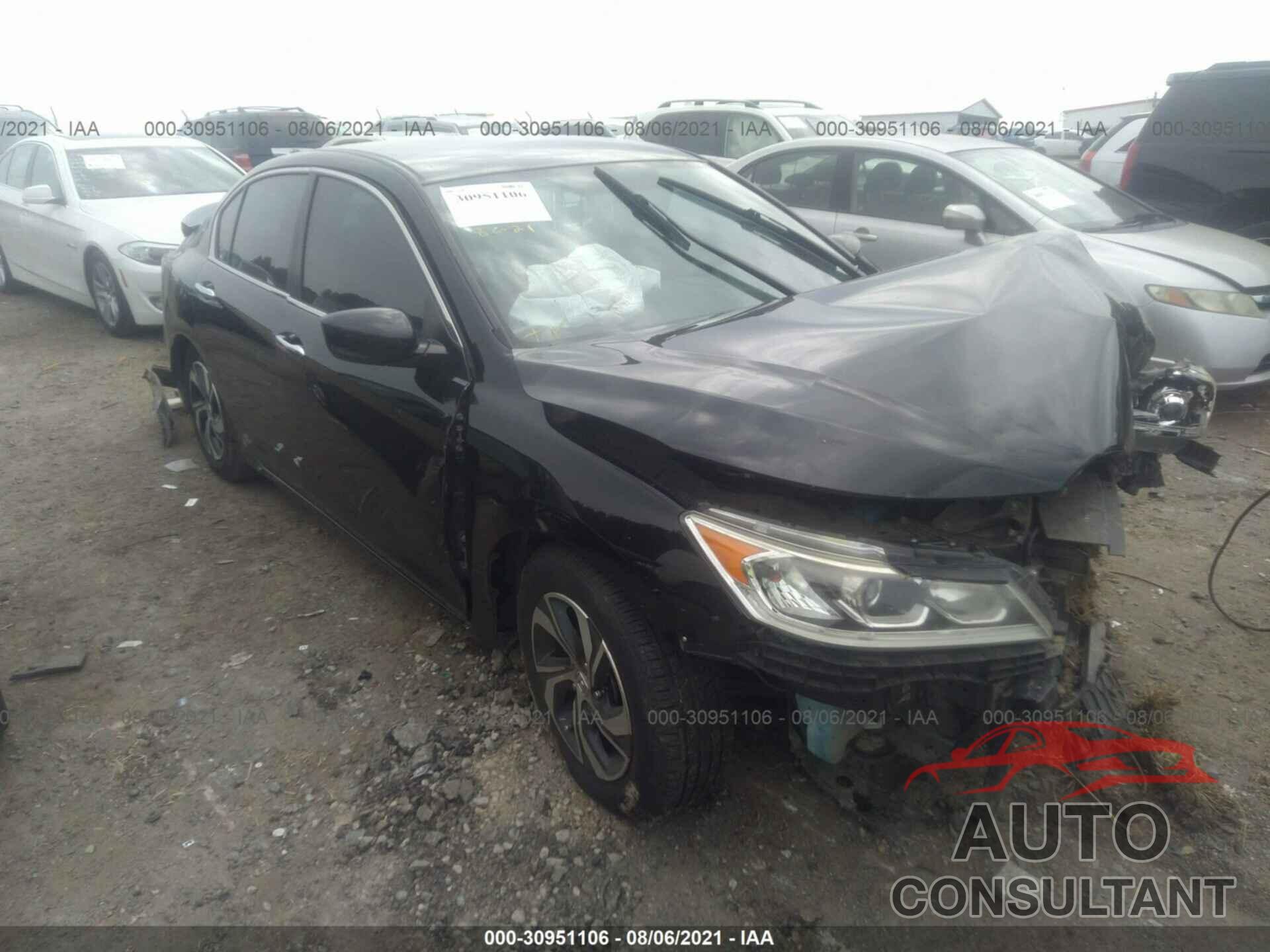 HONDA ACCORD SEDAN 2016 - 1HGCR2F37GA247859