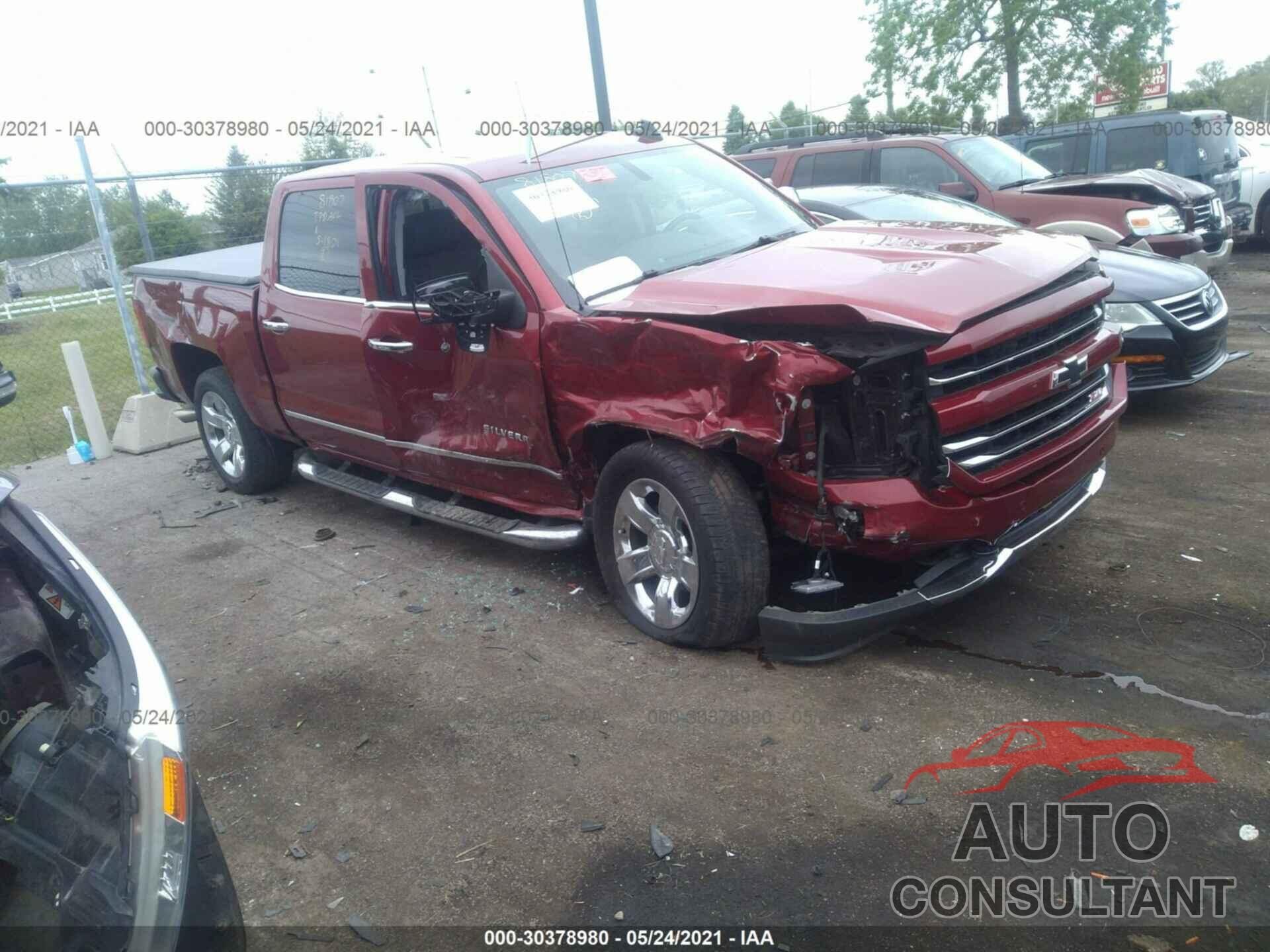 CHEVROLET SILVERADO 1500 2018 - 3GCUKSEC6JG484456