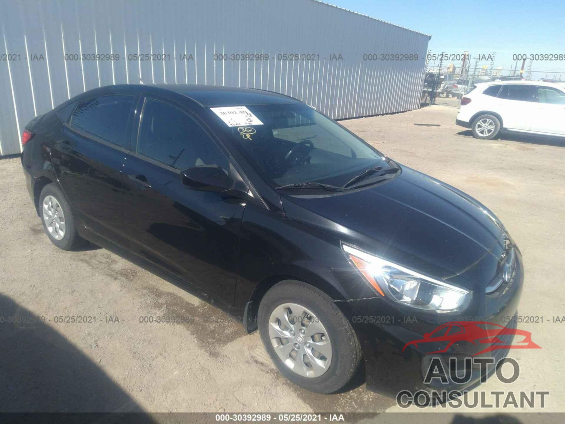 HYUNDAI ACCENT 2016 - KMHCT4AE4GU951533