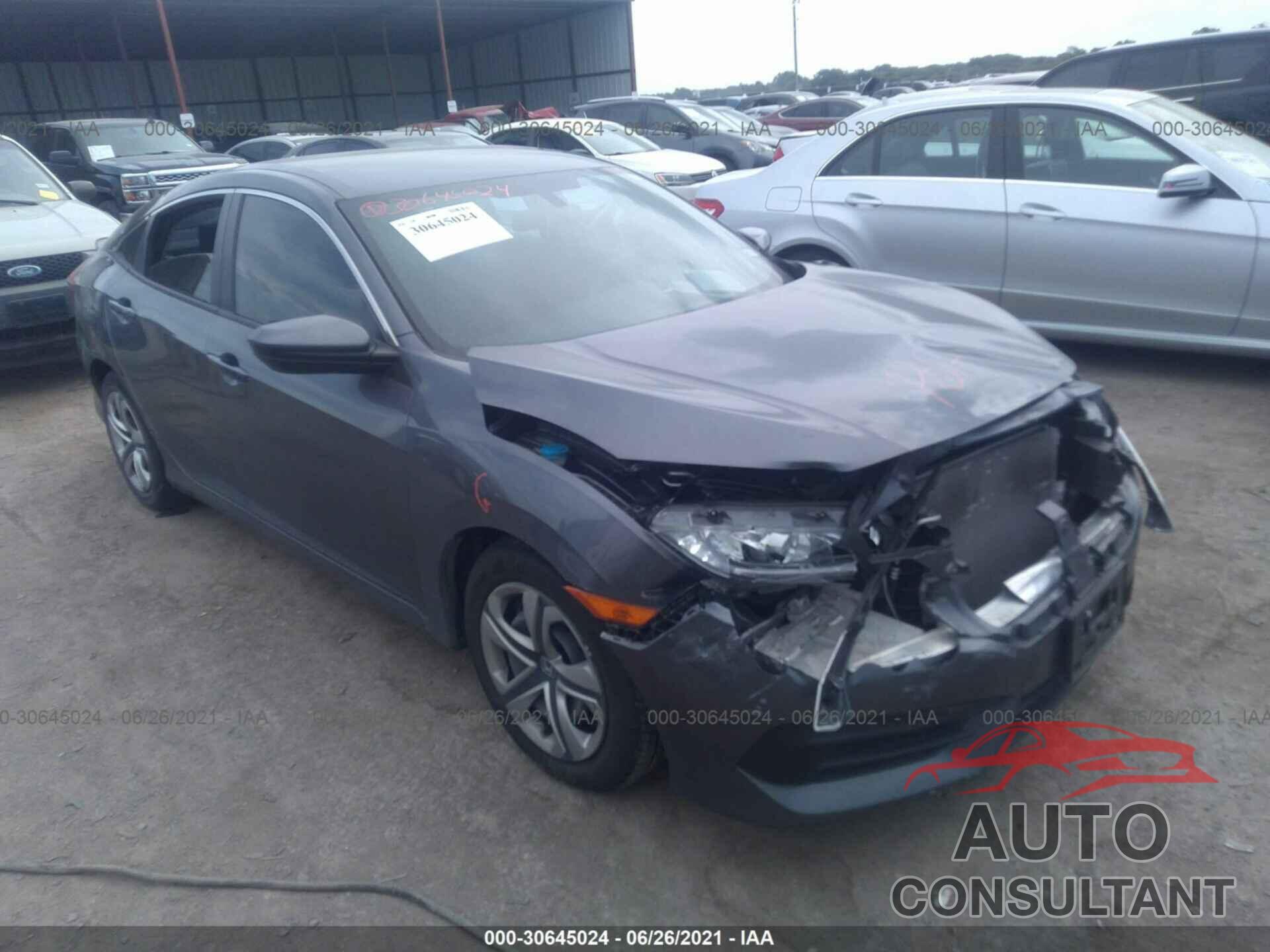 HONDA CIVIC SEDAN 2018 - 19XFC2F57JE003017