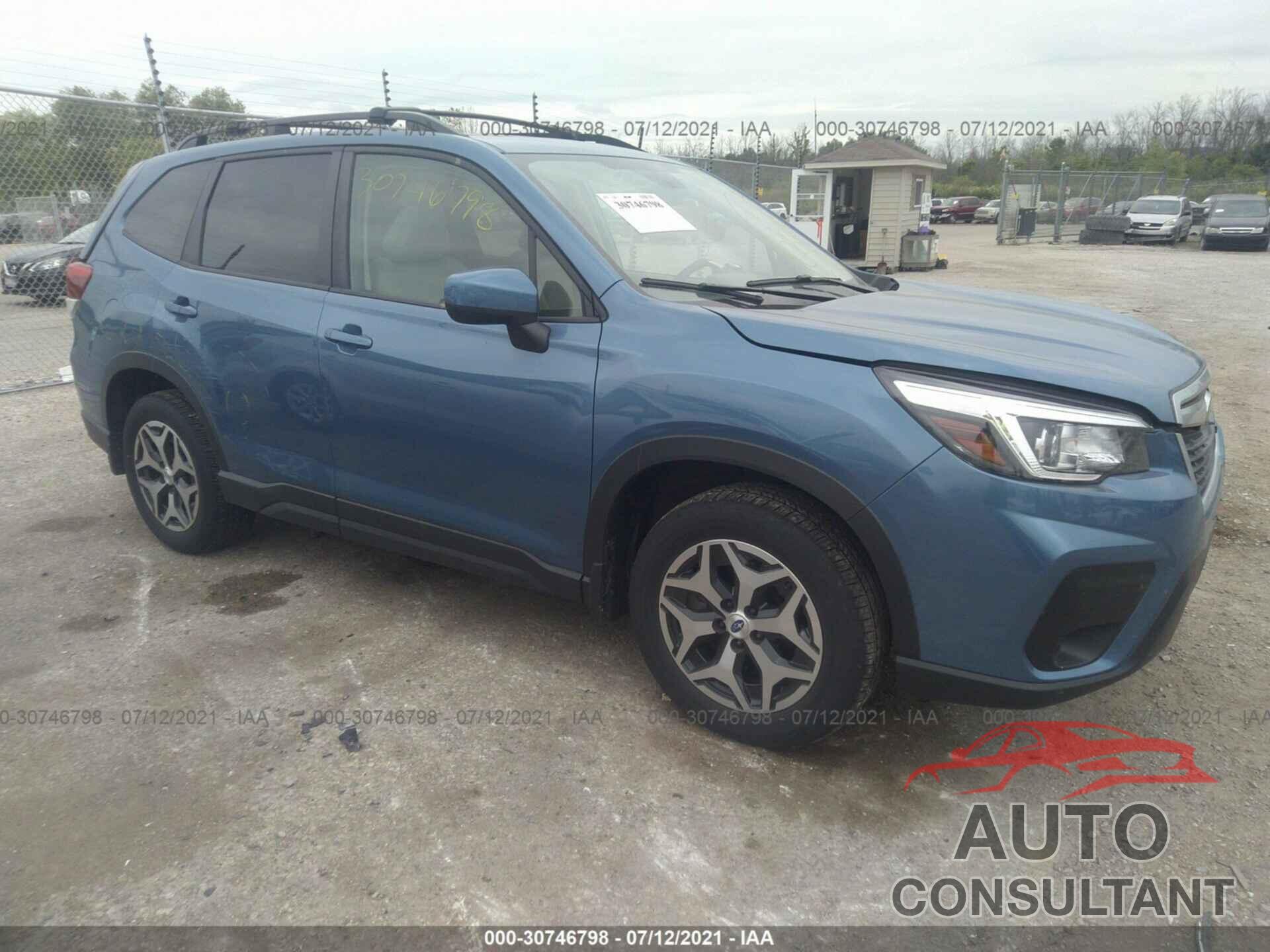 SUBARU FORESTER 2019 - JF2SKAGC7KH493870
