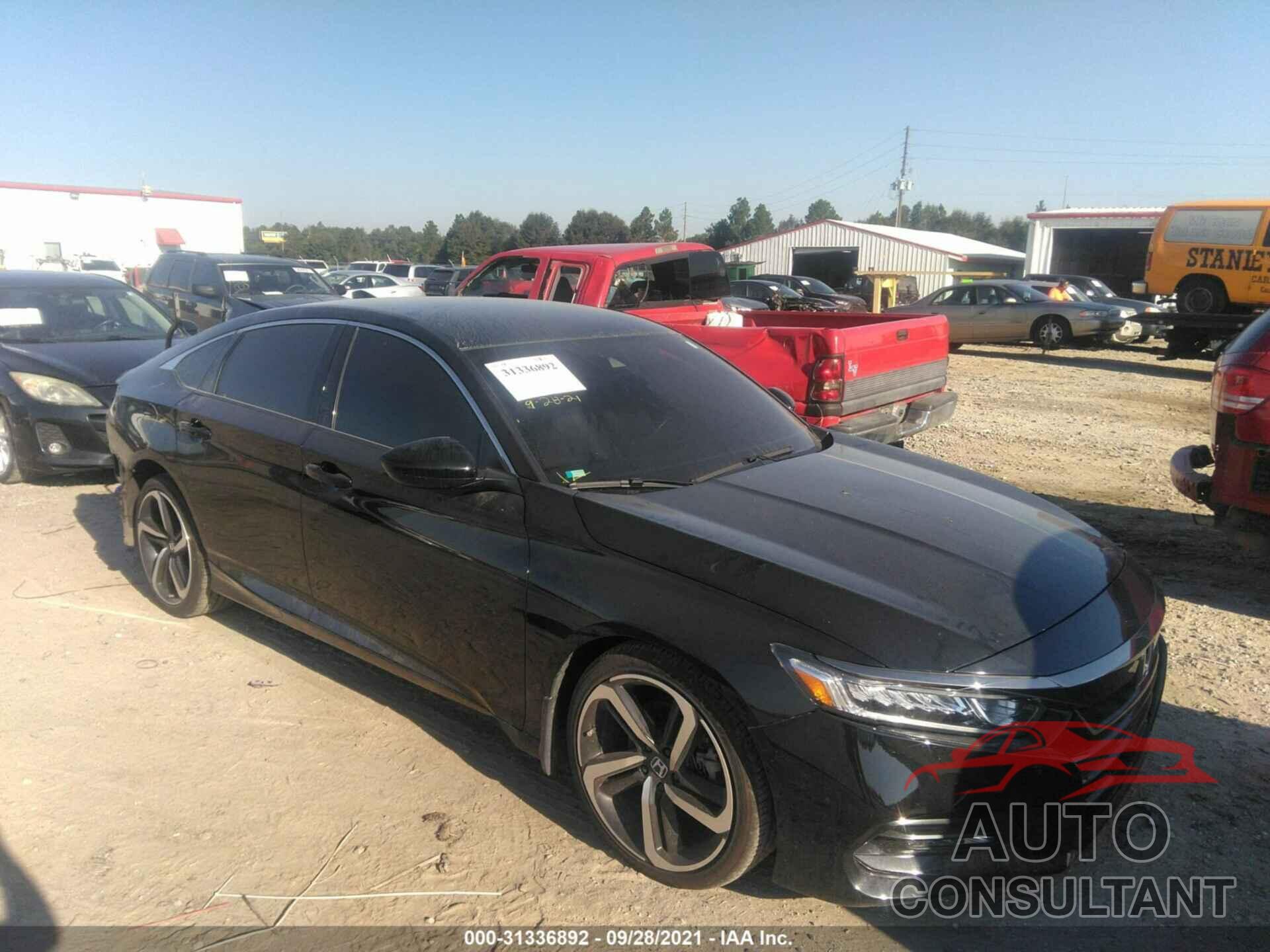 HONDA ACCORD SEDAN 2018 - 1HGCV1F35JA166565