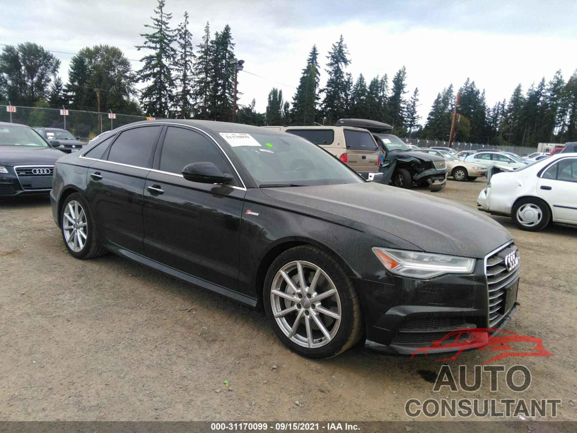 AUDI A6 2017 - WAUF2AFC9HN092586