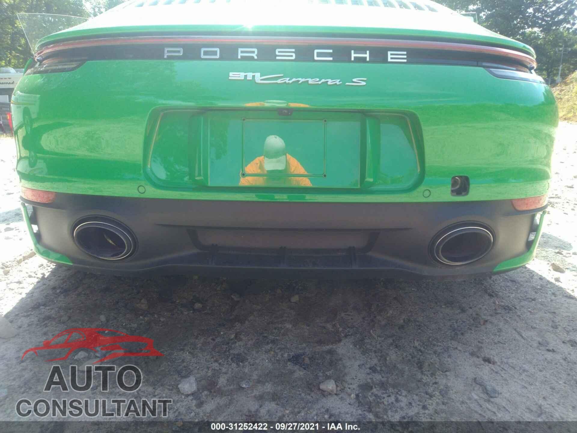 PORSCHE 911 2021 - WP0AB2A92MS222900