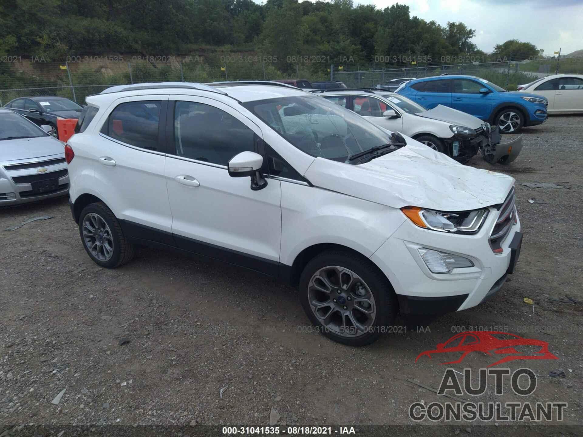 FORD ECOSPORT 2018 - MAJ3P1VE6JC192355