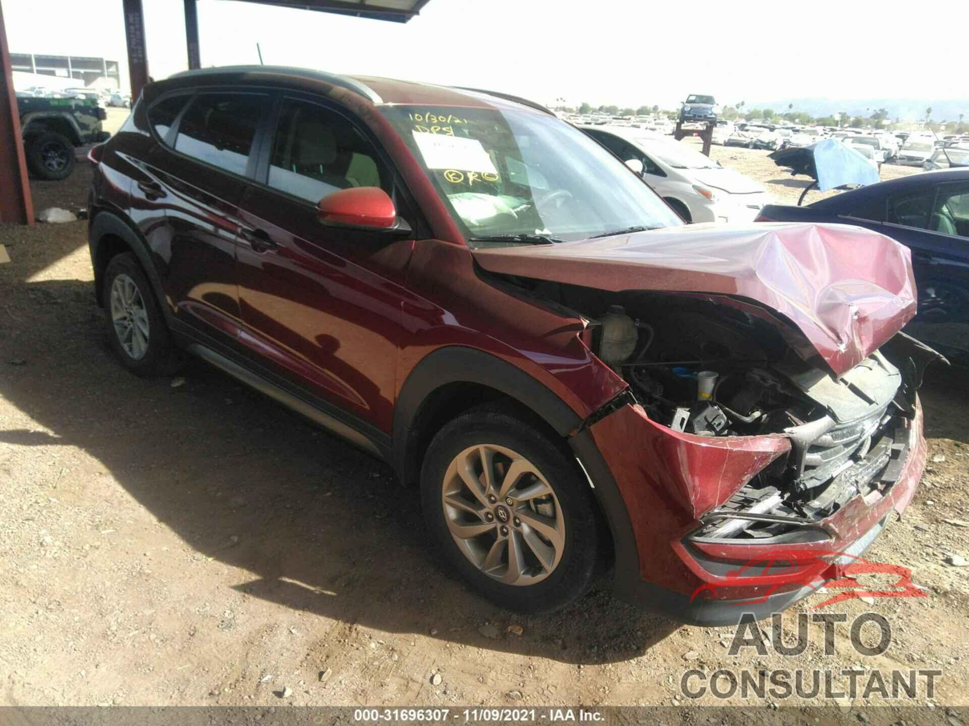 HYUNDAI TUCSON 2016 - KM8J33A46GU212236