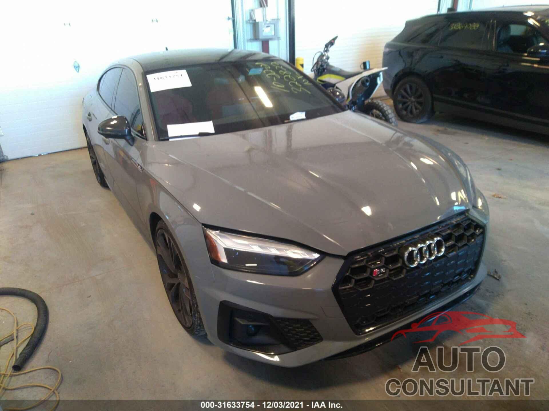 AUDI S5 SPORTBACK 2021 - WAUC4CF54MA003342