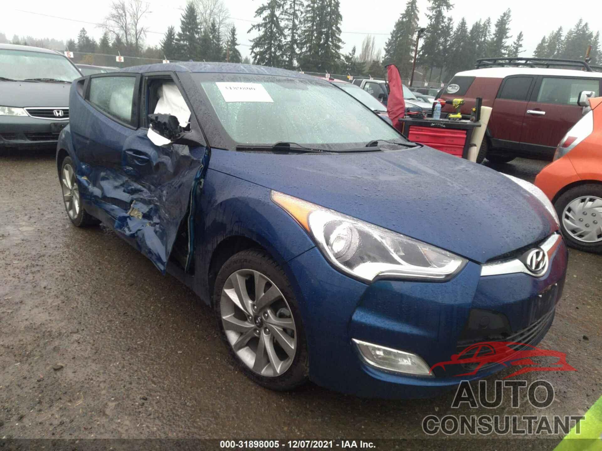 HYUNDAI VELOSTER 2017 - KMHTC6AD9HU312438