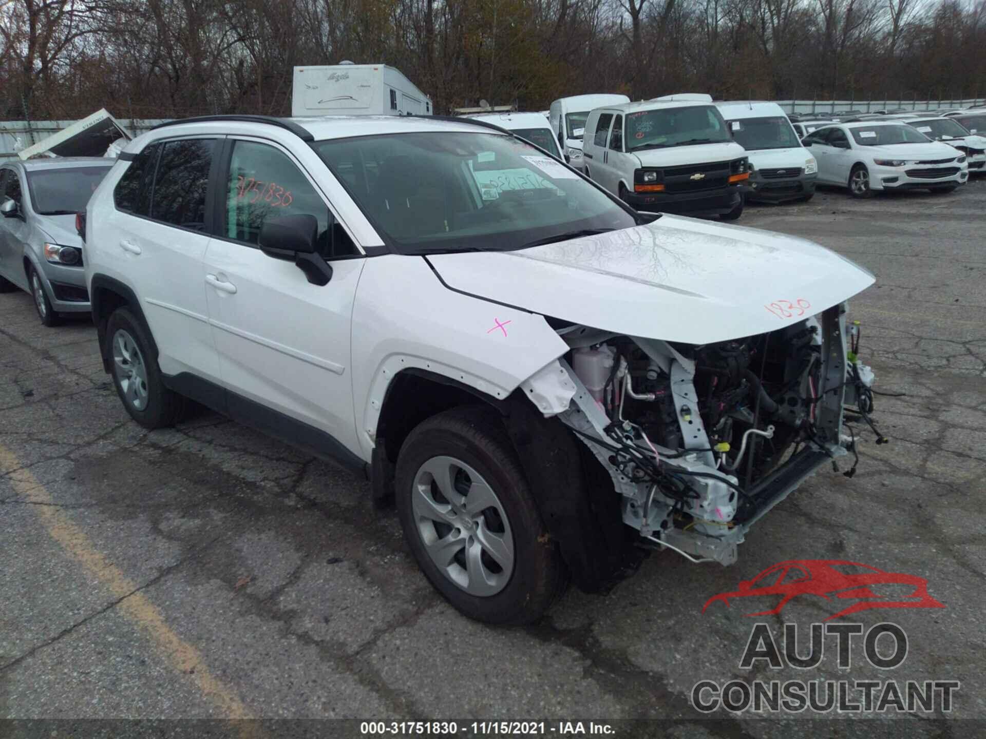 TOYOTA RAV4 2021 - 2T3F1RFV0MW166471