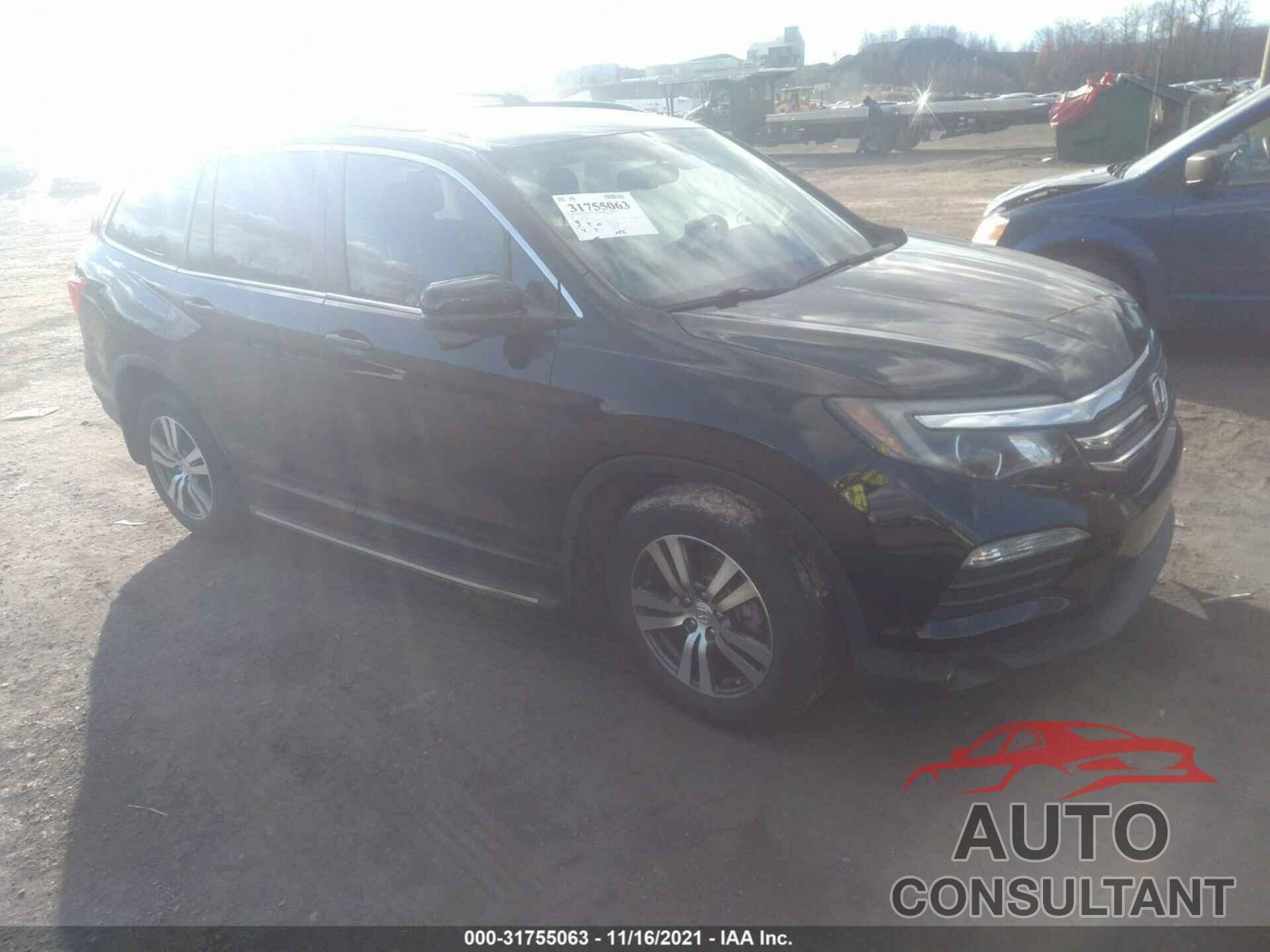 HONDA PILOT 2016 - 5FNYF6H50GB037940