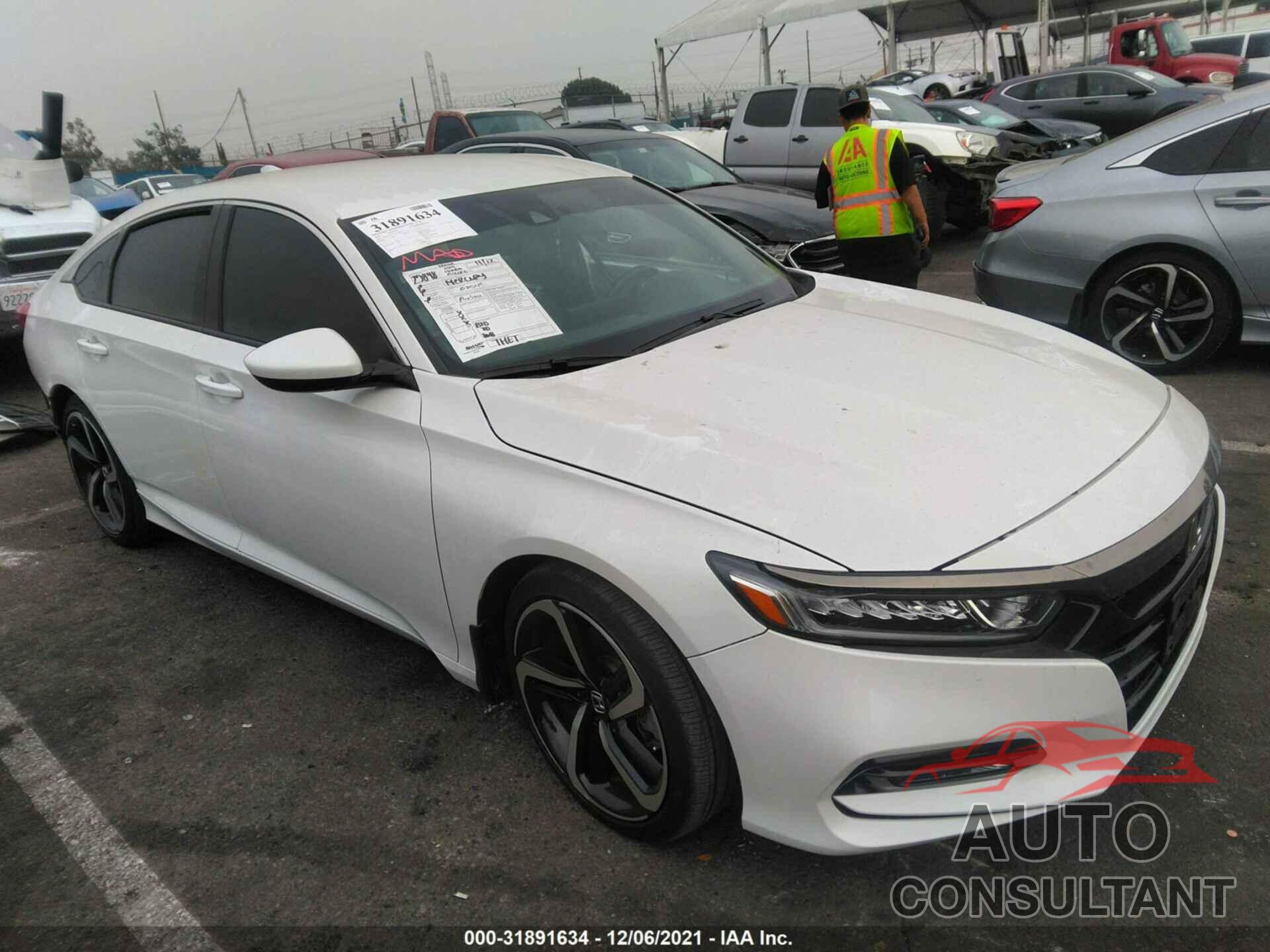 HONDA ACCORD SEDAN 2019 - 1HGCV1F33KA019095