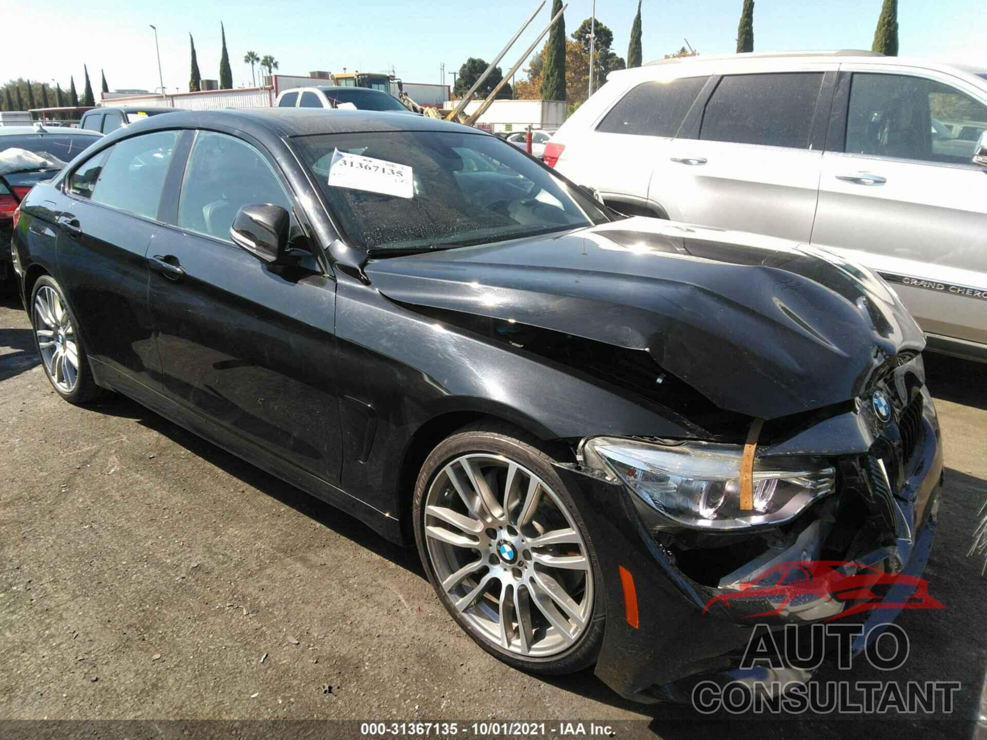 BMW 4 SERIES 2017 - WBA4F7C55HG437721