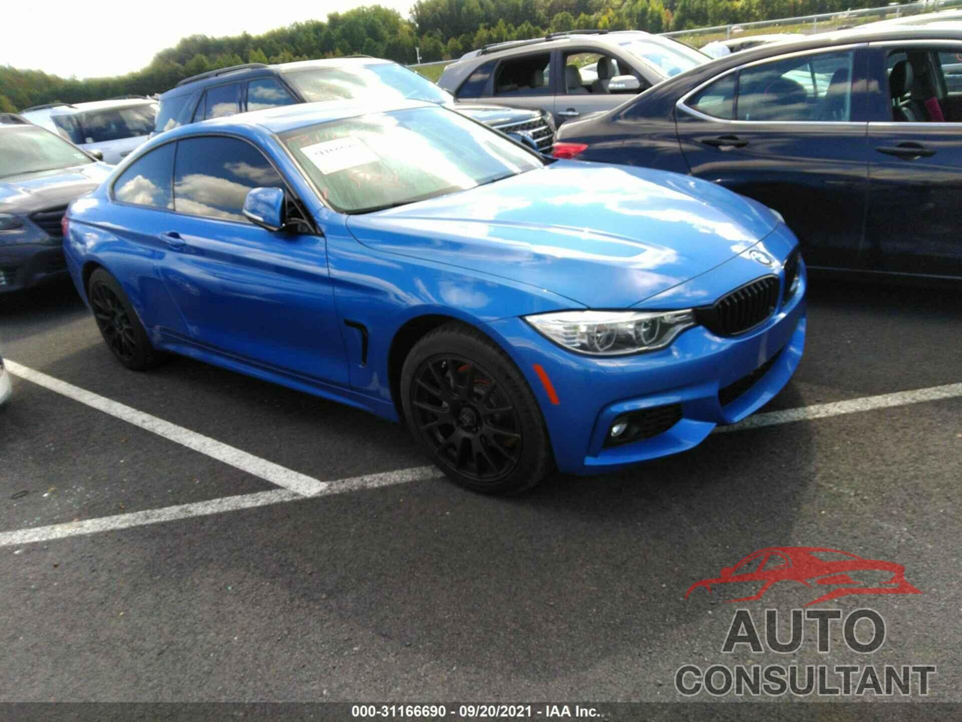 BMW 4 SERIES 2017 - WBA4R9C39HK878783