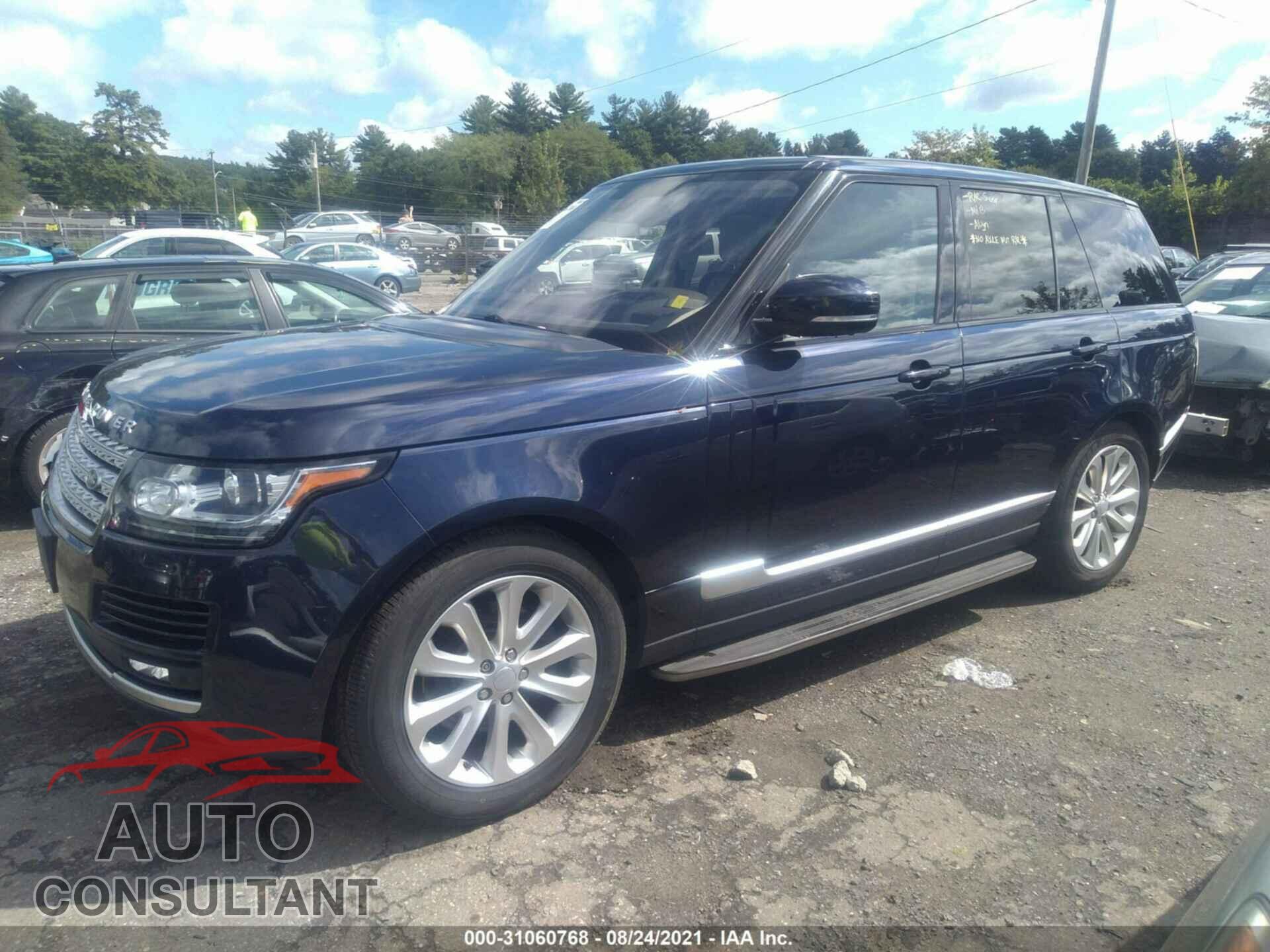 LAND ROVER RANGE ROVER 2016 - SALGS2KF4GA268343