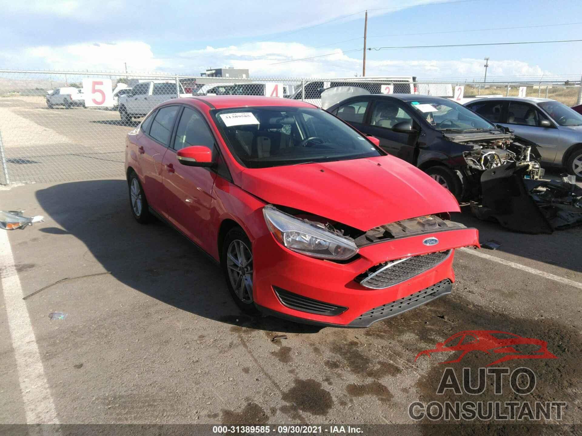 FORD FOCUS 2016 - 1FADP3F29GL205807