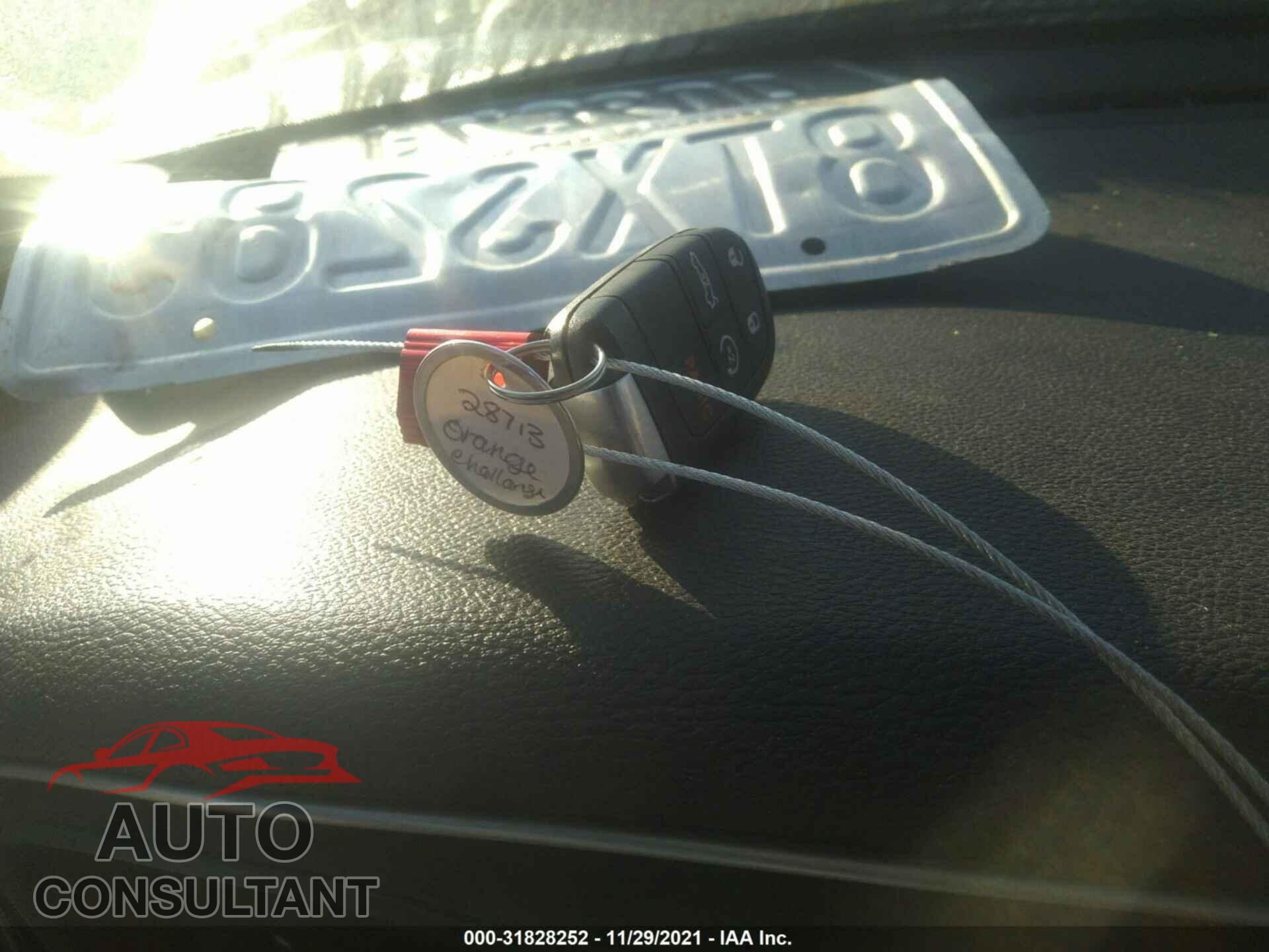DODGE CHALLENGER 2019 - 2C3CDZJG6KH518456