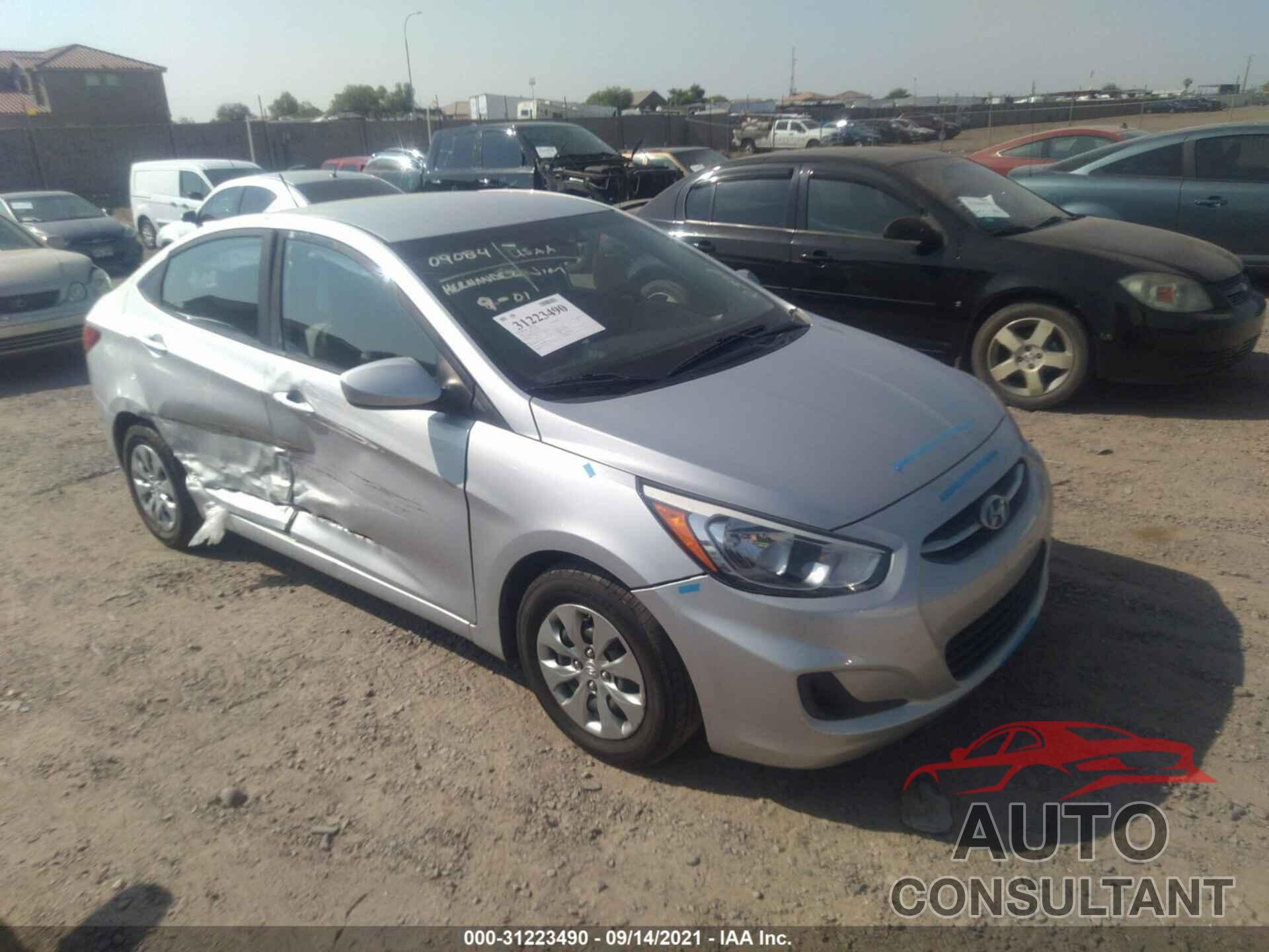 HYUNDAI ACCENT 2017 - KMHCT4AE9HU212837